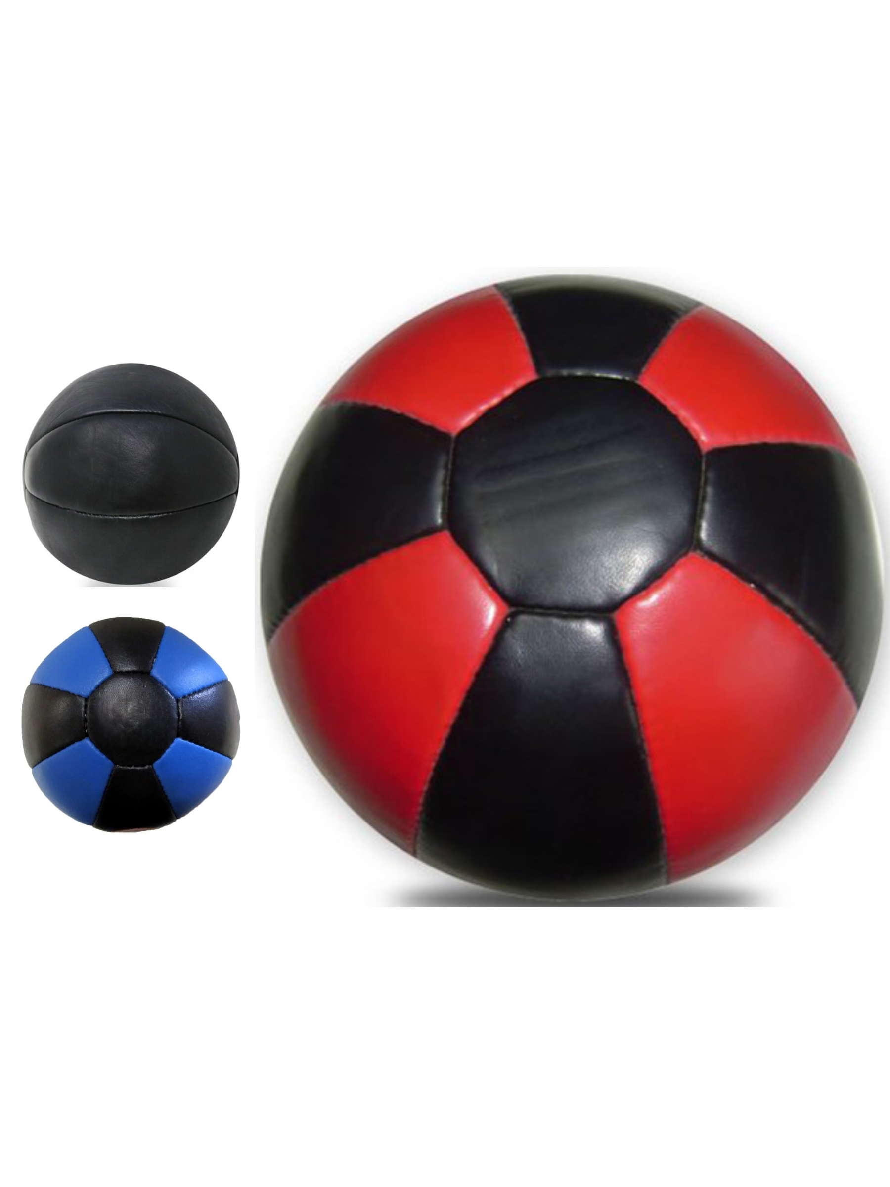 Faux Leather Medicine Balls for Fitness Training 4-20lb