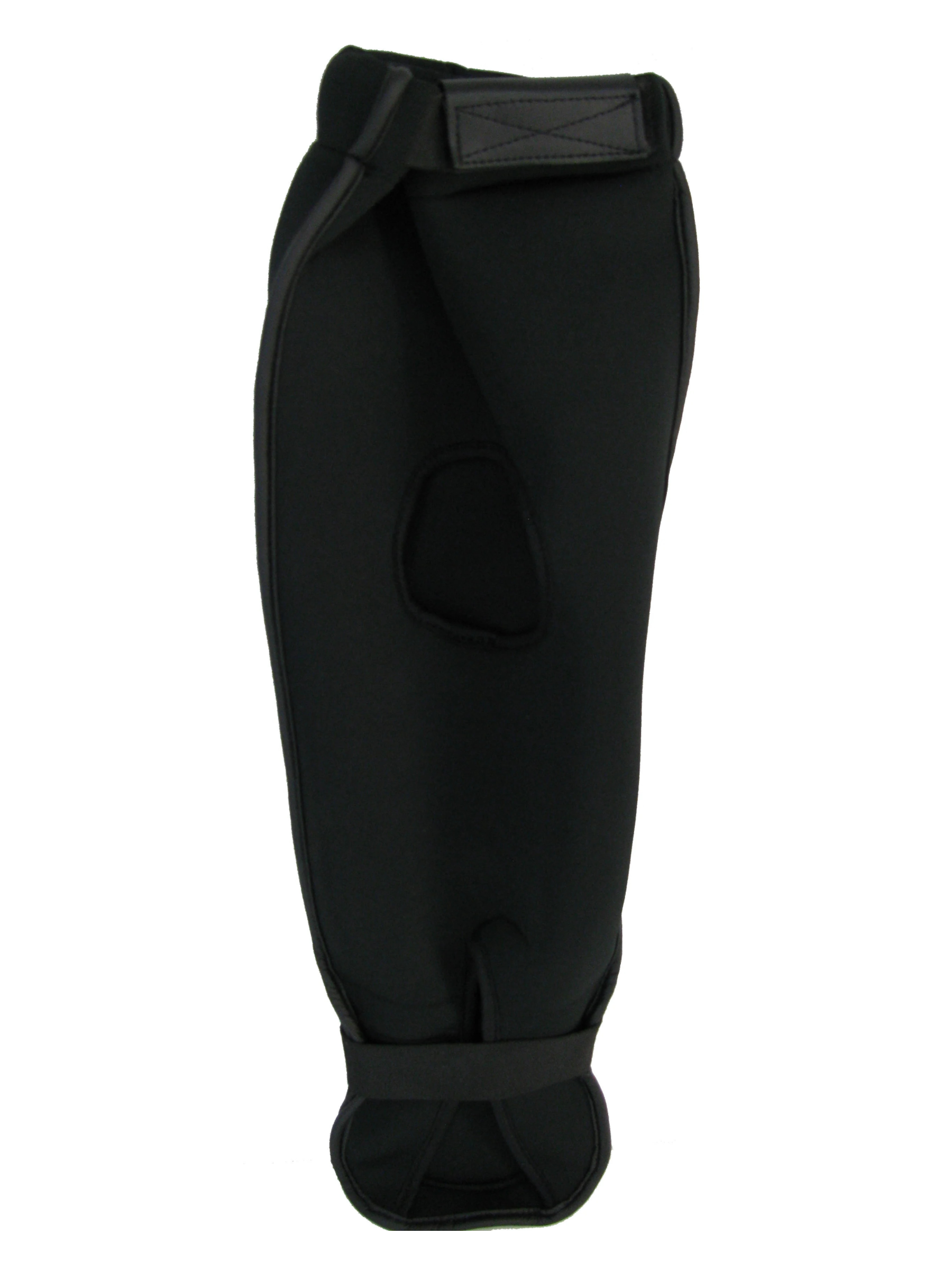Essential Slip-On Shin Instep Guards for MMA Black
