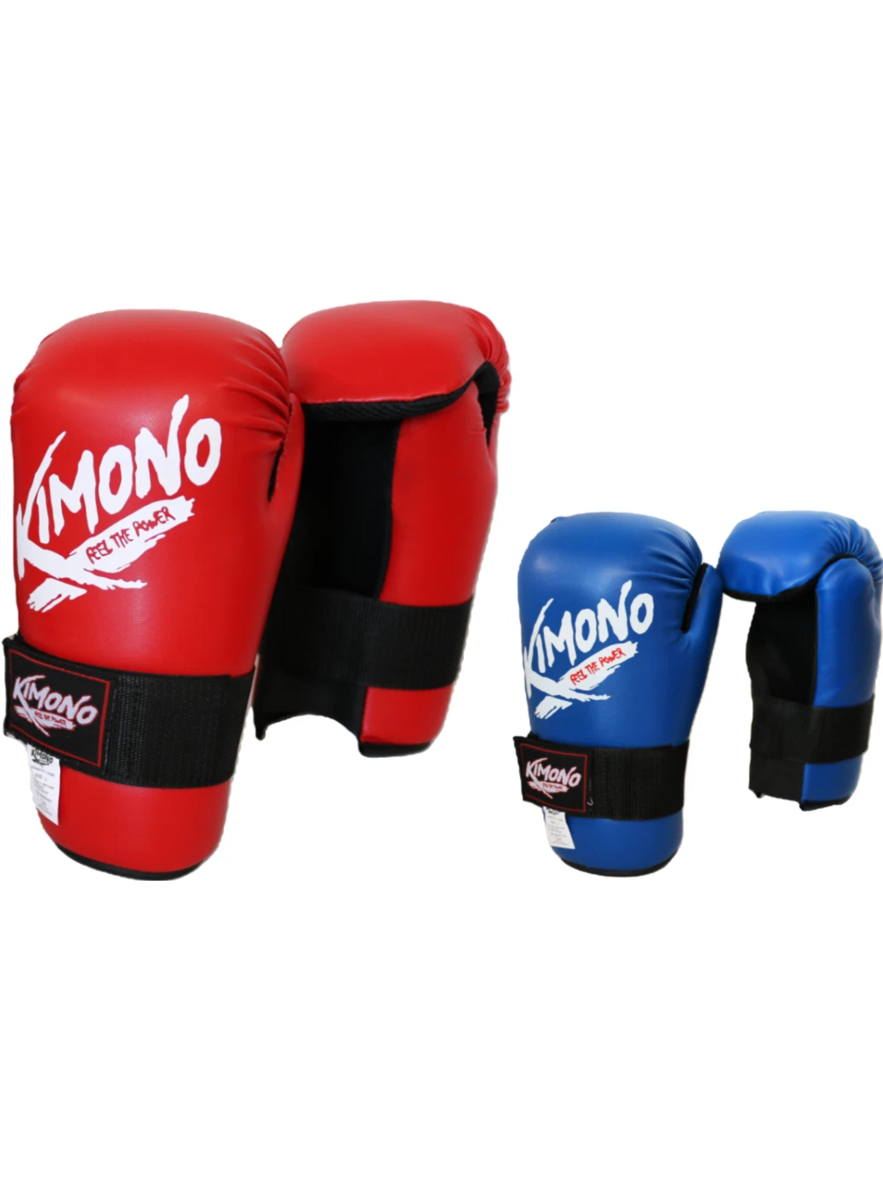 Guantes de karate de semicontacto tipo kimono 