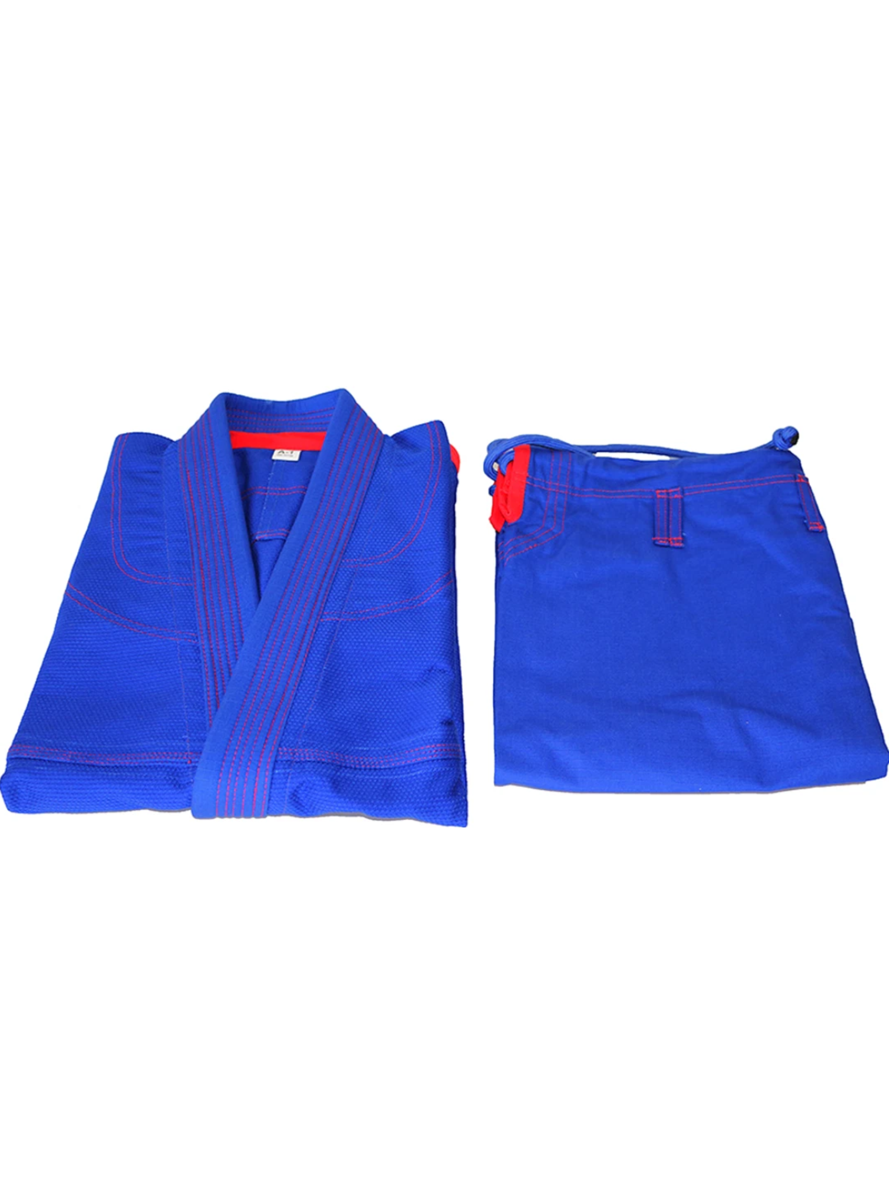 Gi de Jiu Jitsu Brasileño Premium Azul/Rojo 
