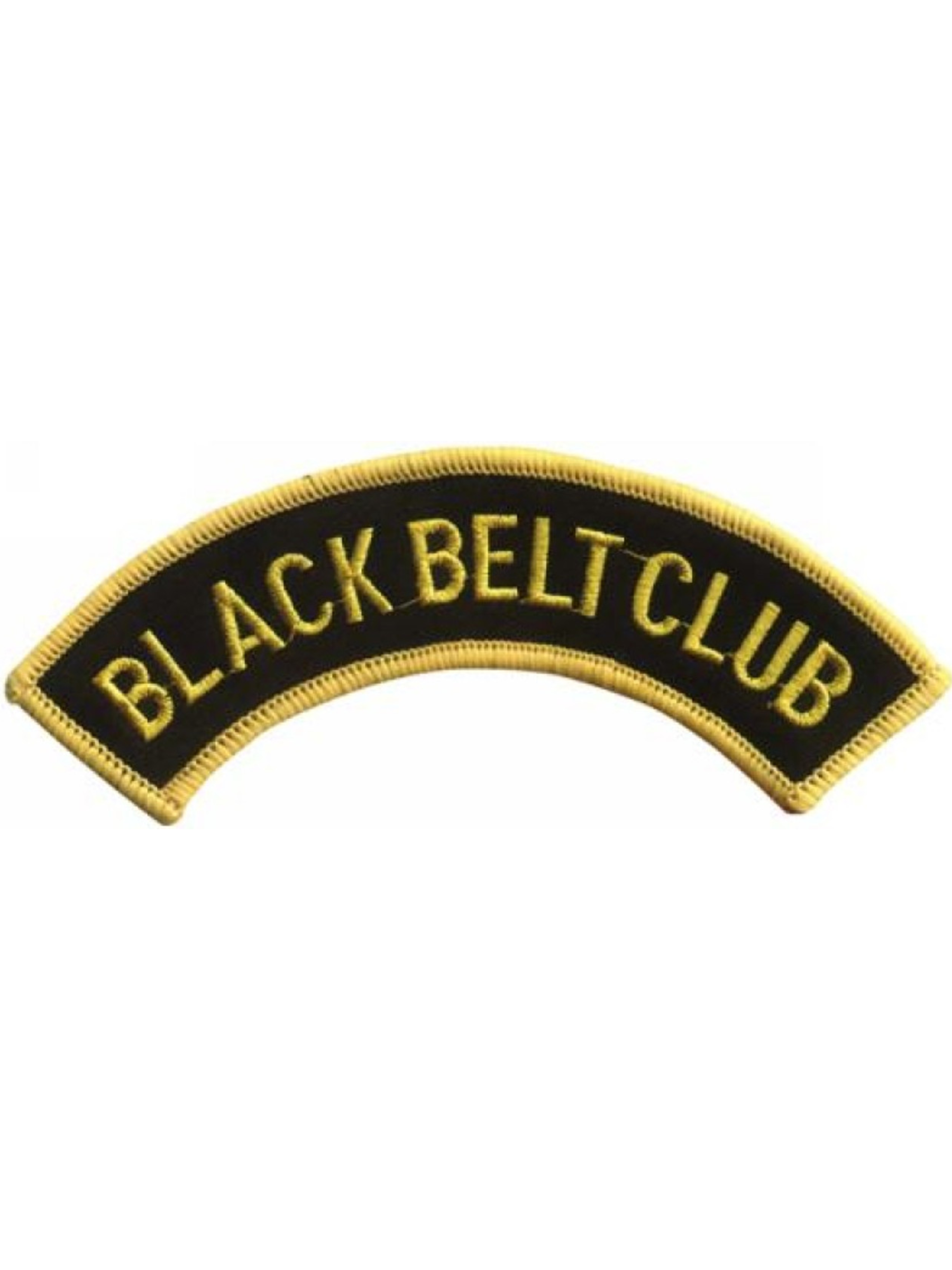MAG Arched "Black Belt Club" Patch
