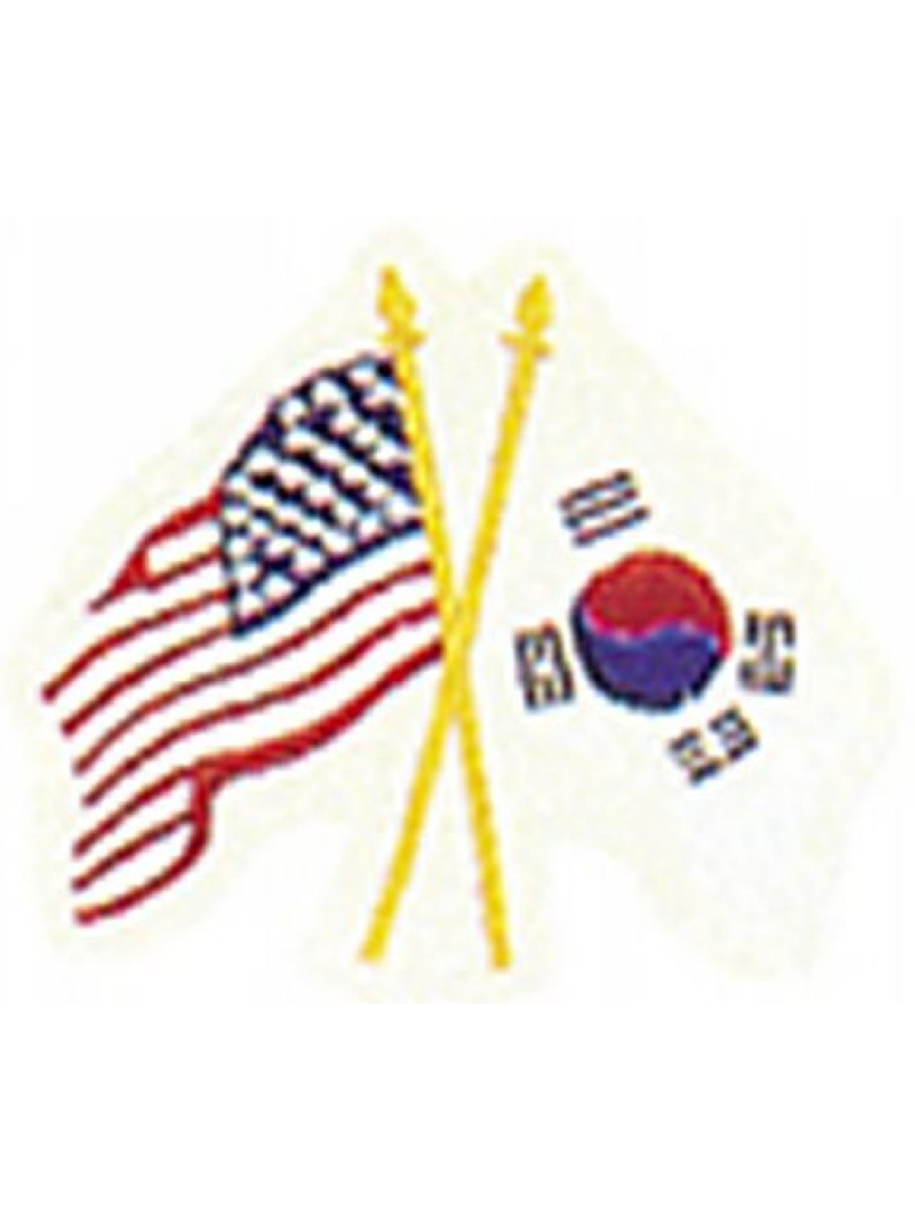 MAG USA+Korea flag Pole Patch