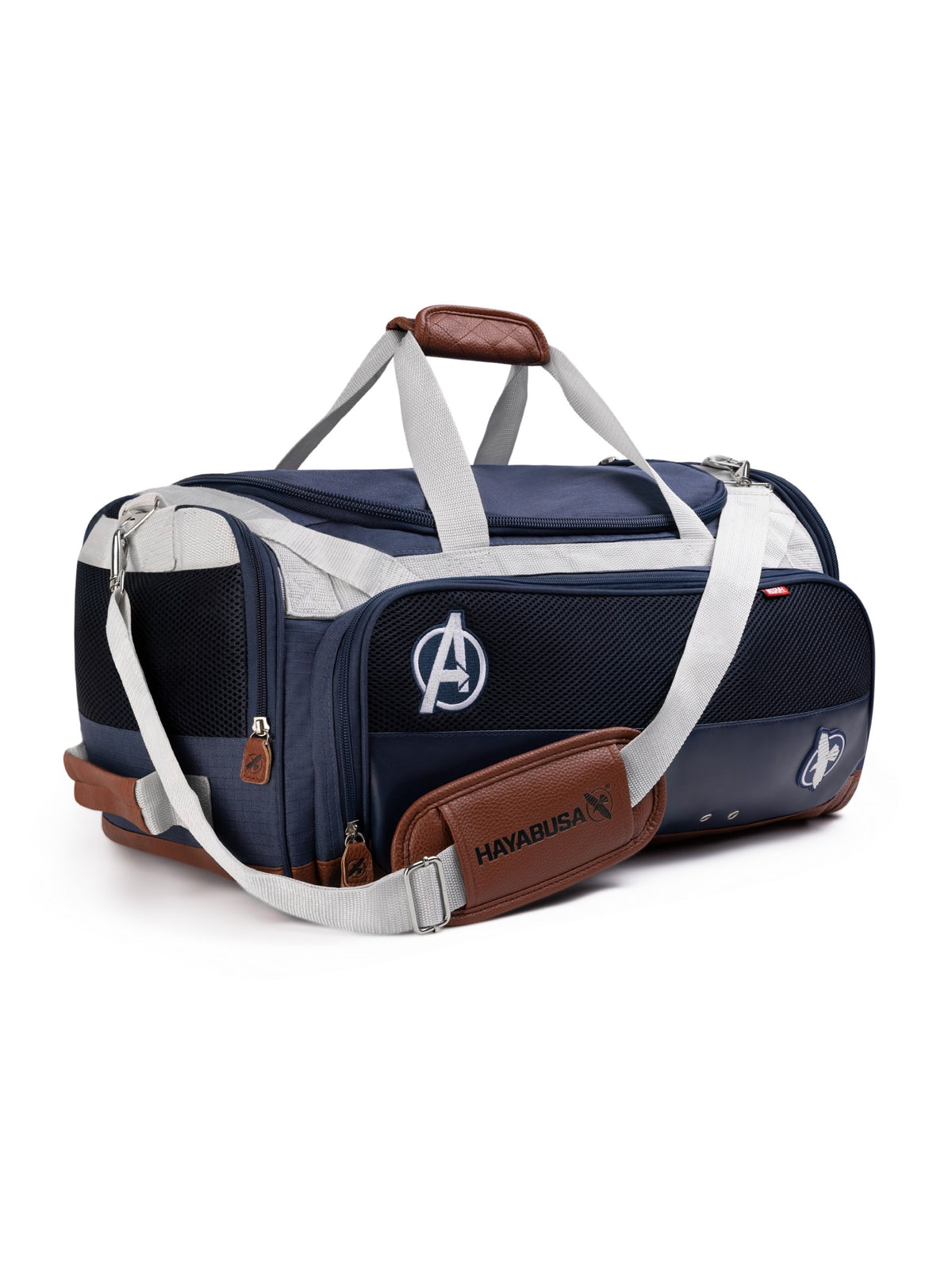 Marvel's Captain America Duffle Bag, blue/white, main image