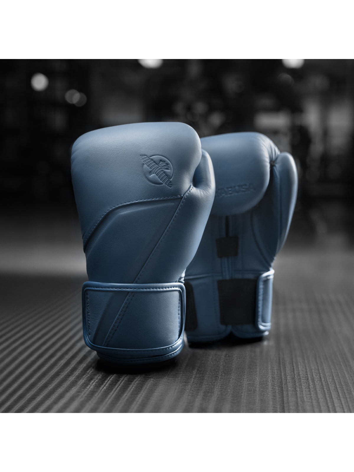 Hayabusa E1 Leather Boxing Gloves, dusk blue, image 7