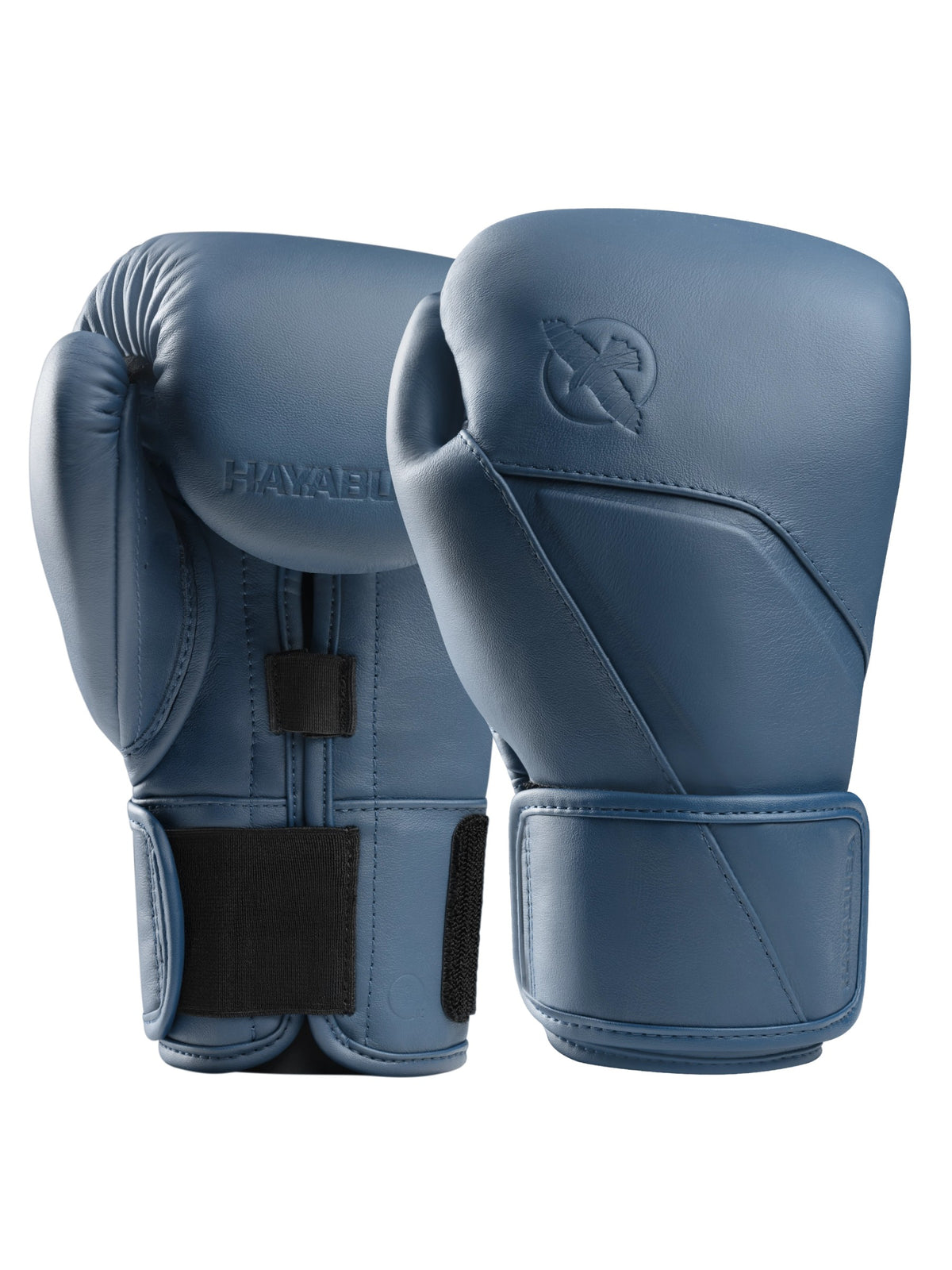 Hayabusa E1 Leather Boxing Gloves, dusk blue, main image