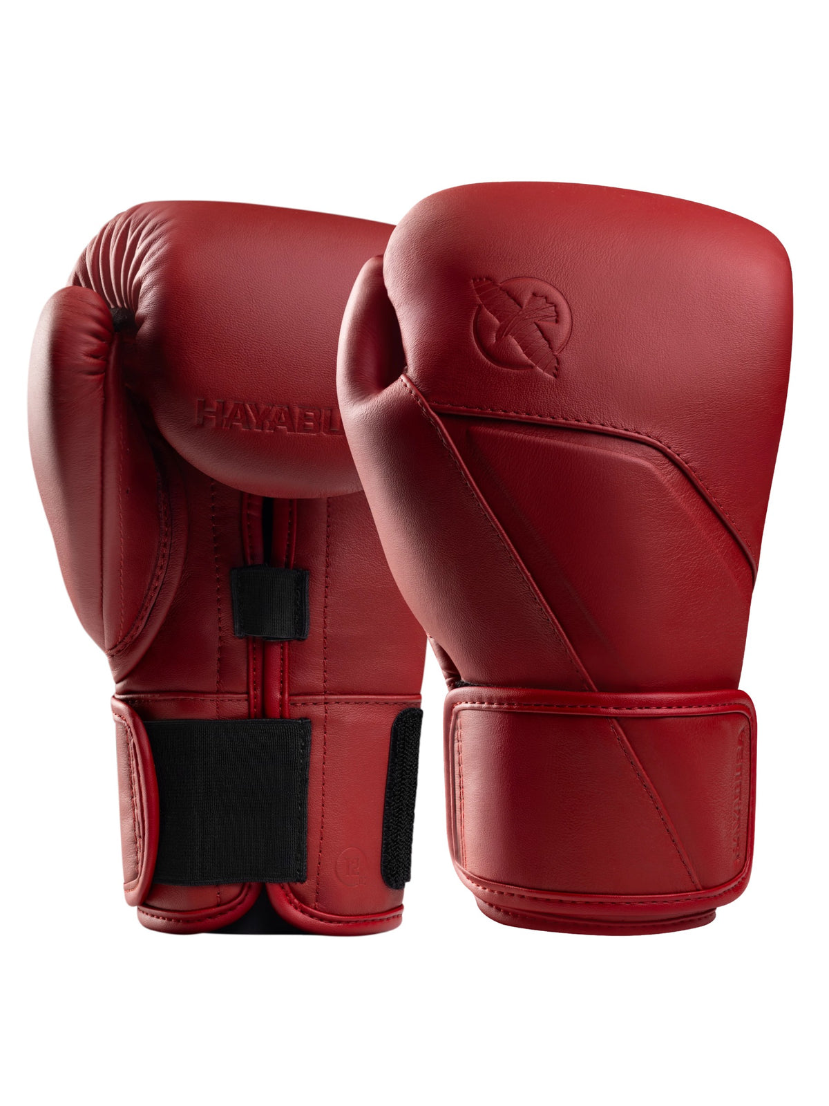 Hayabusa E1 Leather Boxing Gloves, canyon red, main image
