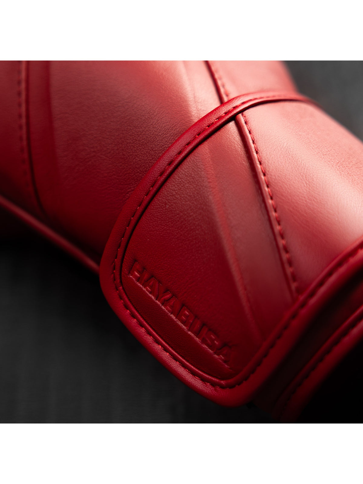 Hayabusa E1 Leather Boxing Gloves, canyon red, image 6