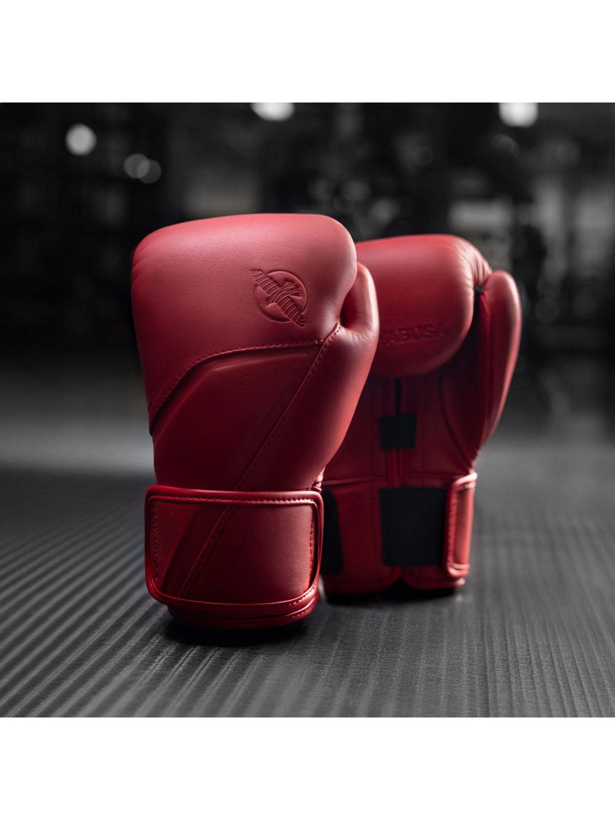 Hayabusa E1 Leather Boxing Gloves, canyon red, image 7