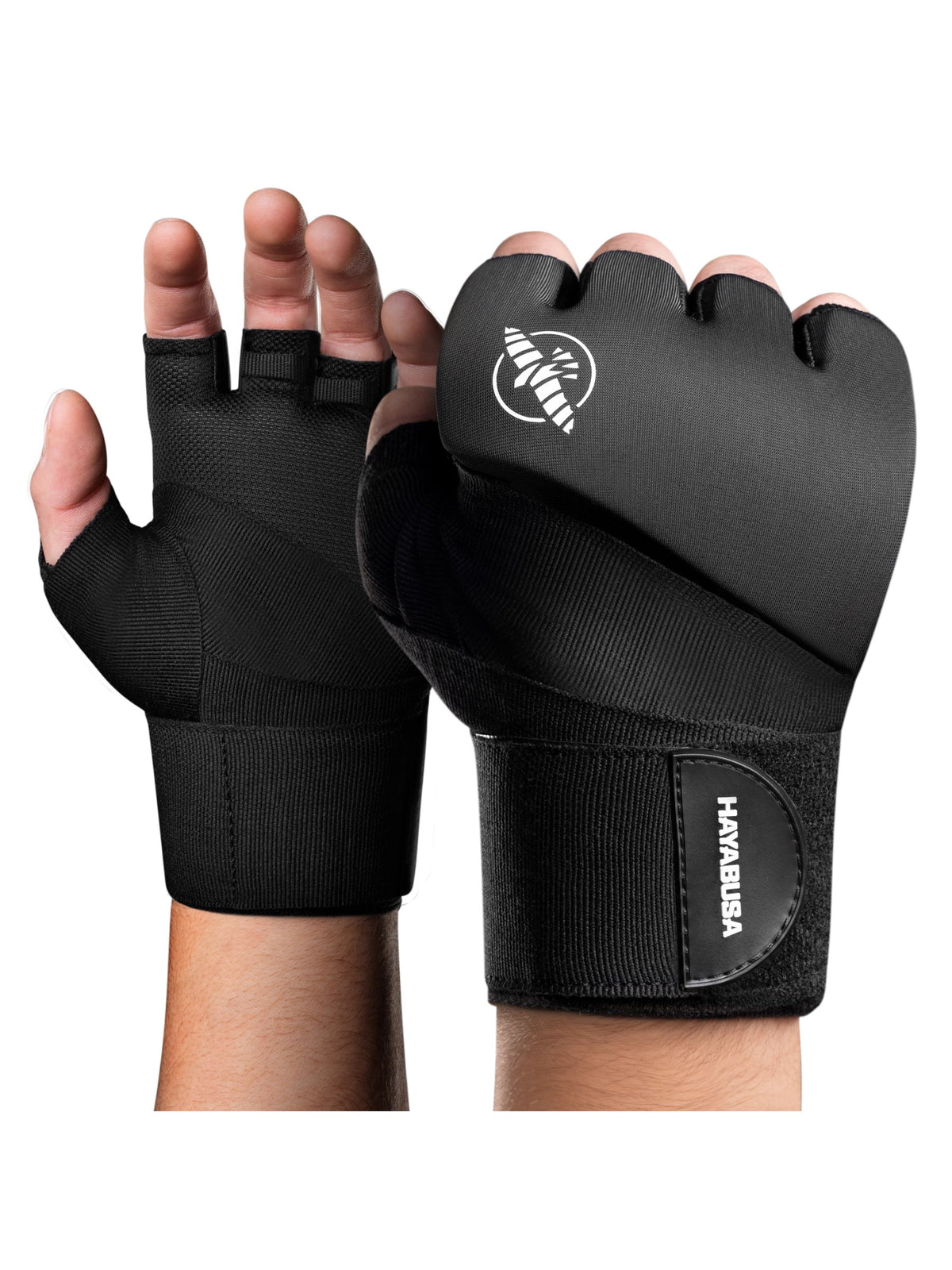 Hayabusa Elite Quick Wraps, black, main image
