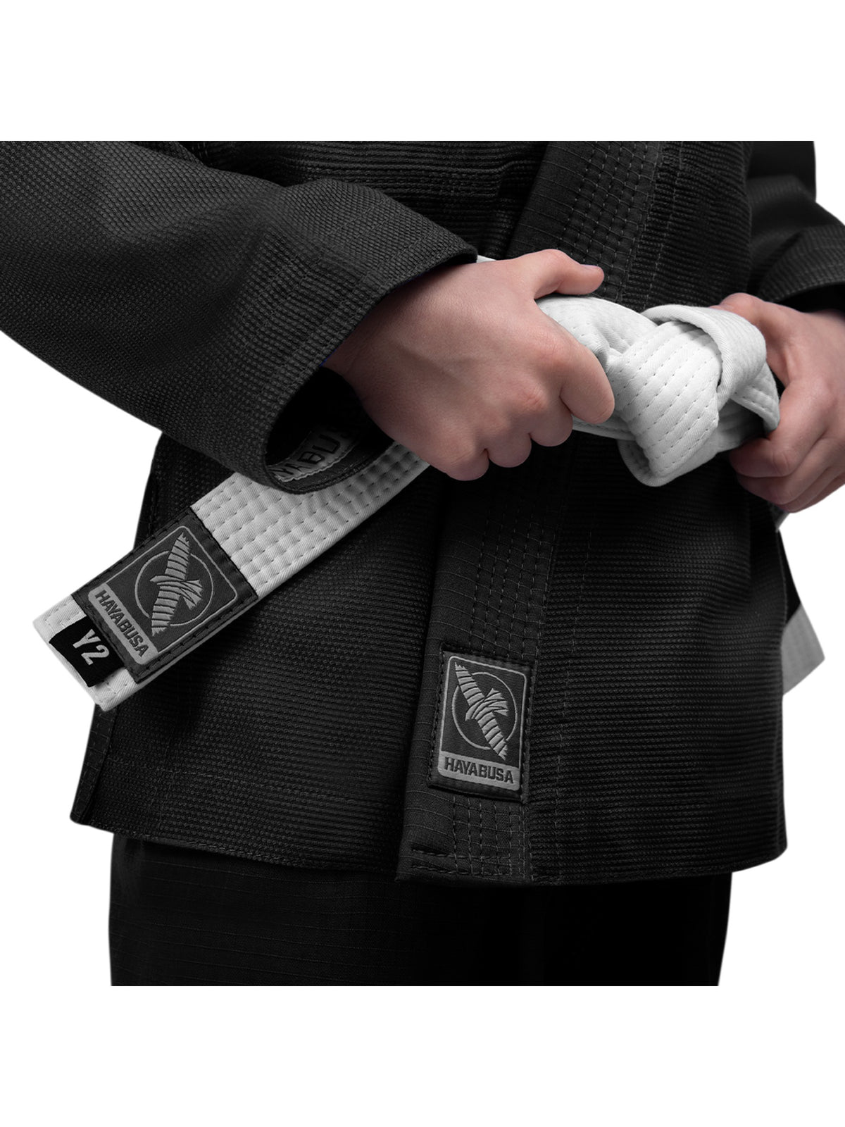 Children's Essential Jiu-Jitsu Gi, black, image 3