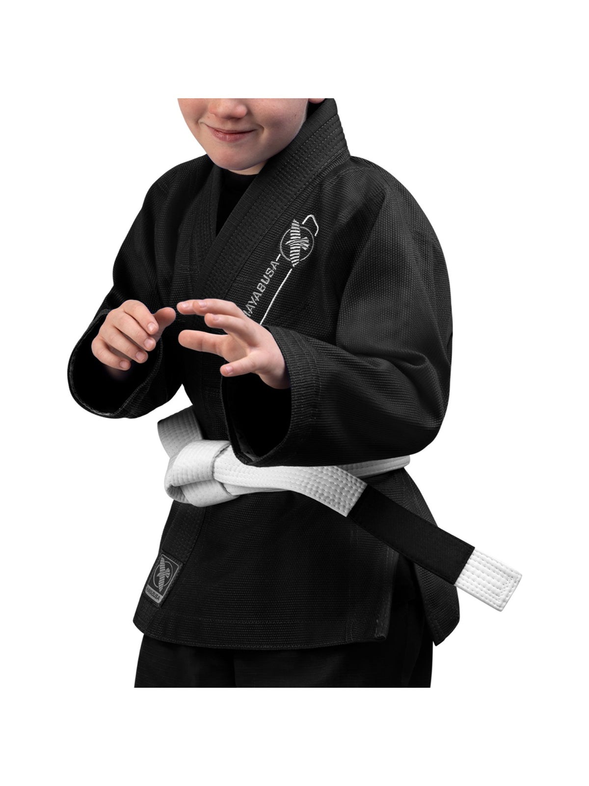 Children's Essential Jiu-Jitsu Gi, black, image 2