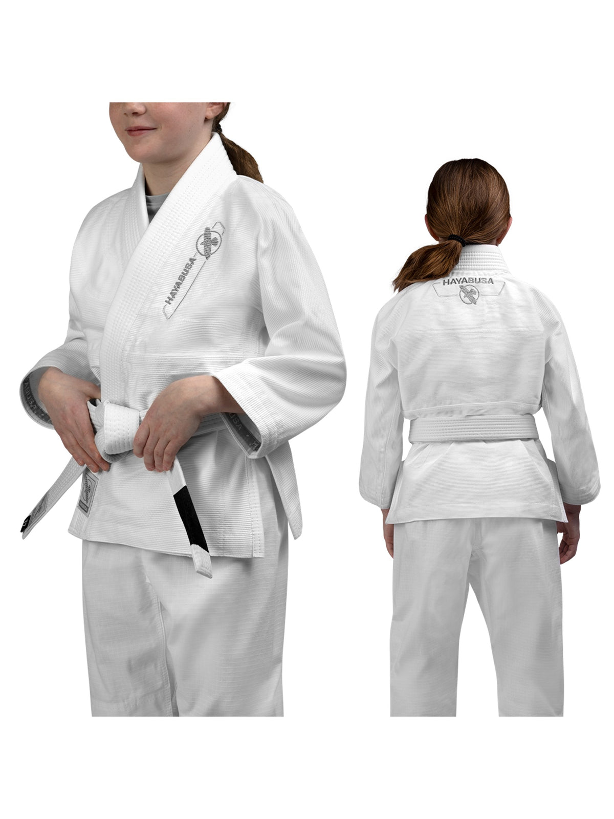 Children's Essential Jiu-Jitsu Gi, white, main image