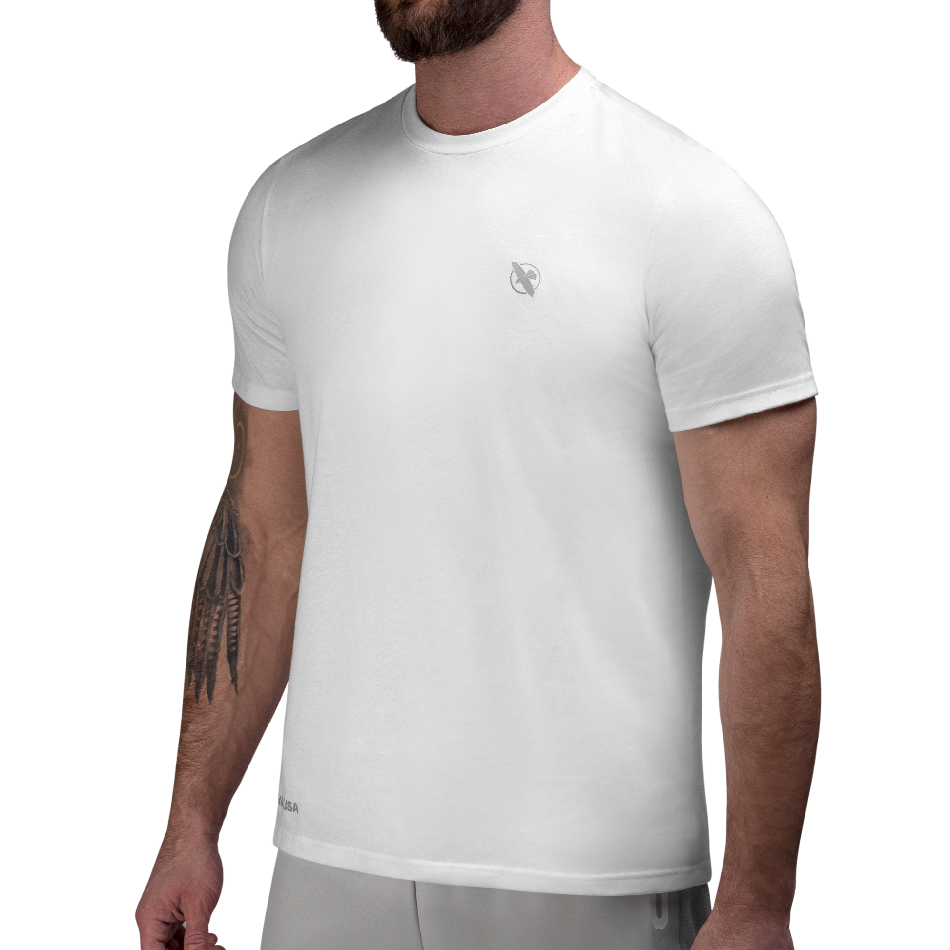 Hayabusa Men's Essential T-Shirt – White Front Main