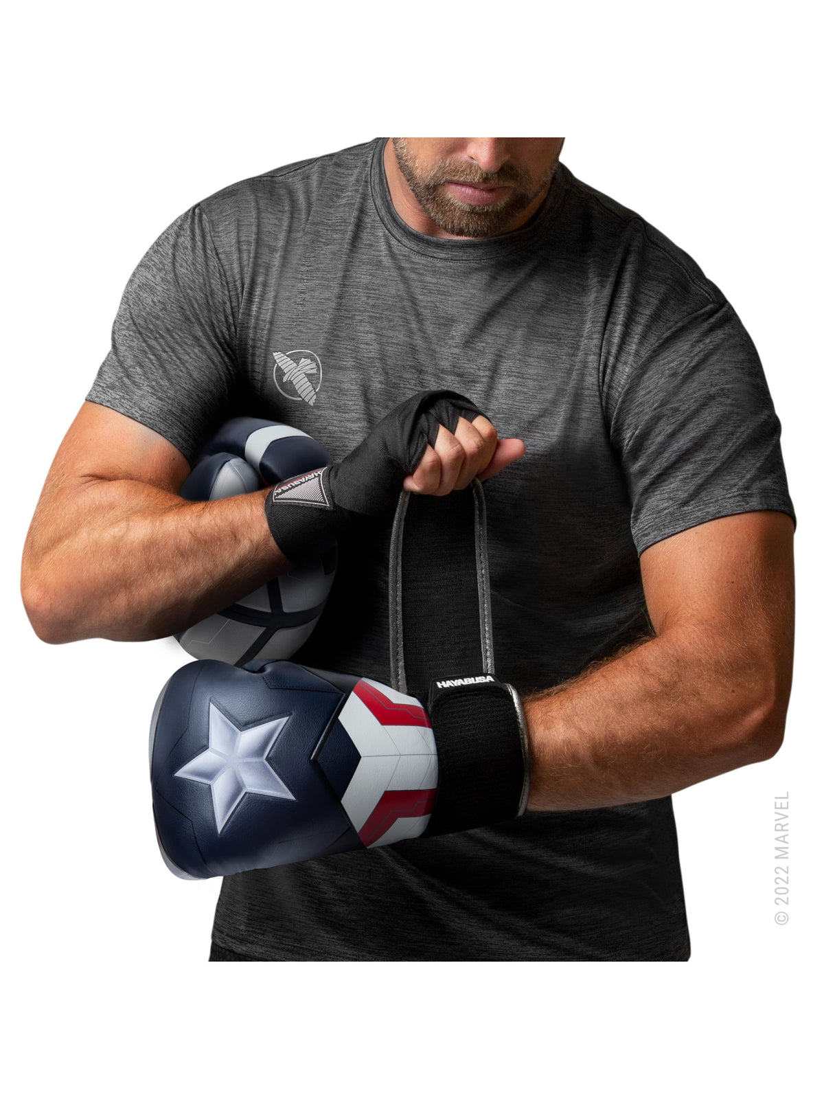 Marvel's Captain America (Sam Wilson) Boxing Gloves - Dual-X