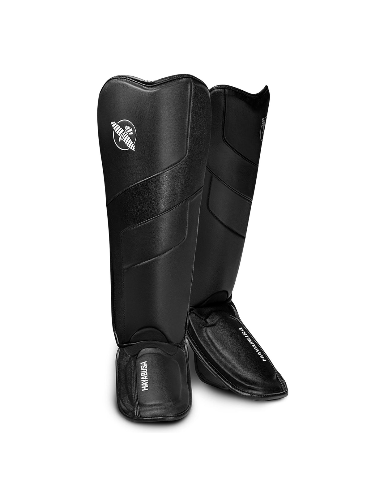 Hayabusa T3 Full Back Shin Guards – Black Group 2