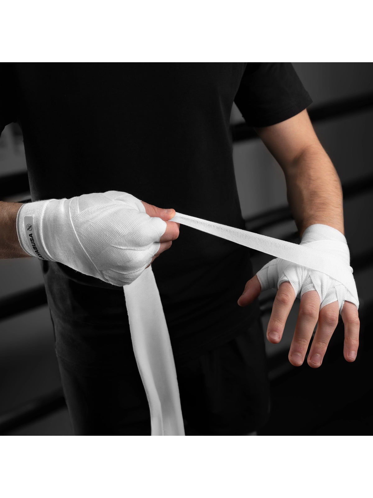 Hayabusa Gauze Boxing Hand Wraps, white, image 7