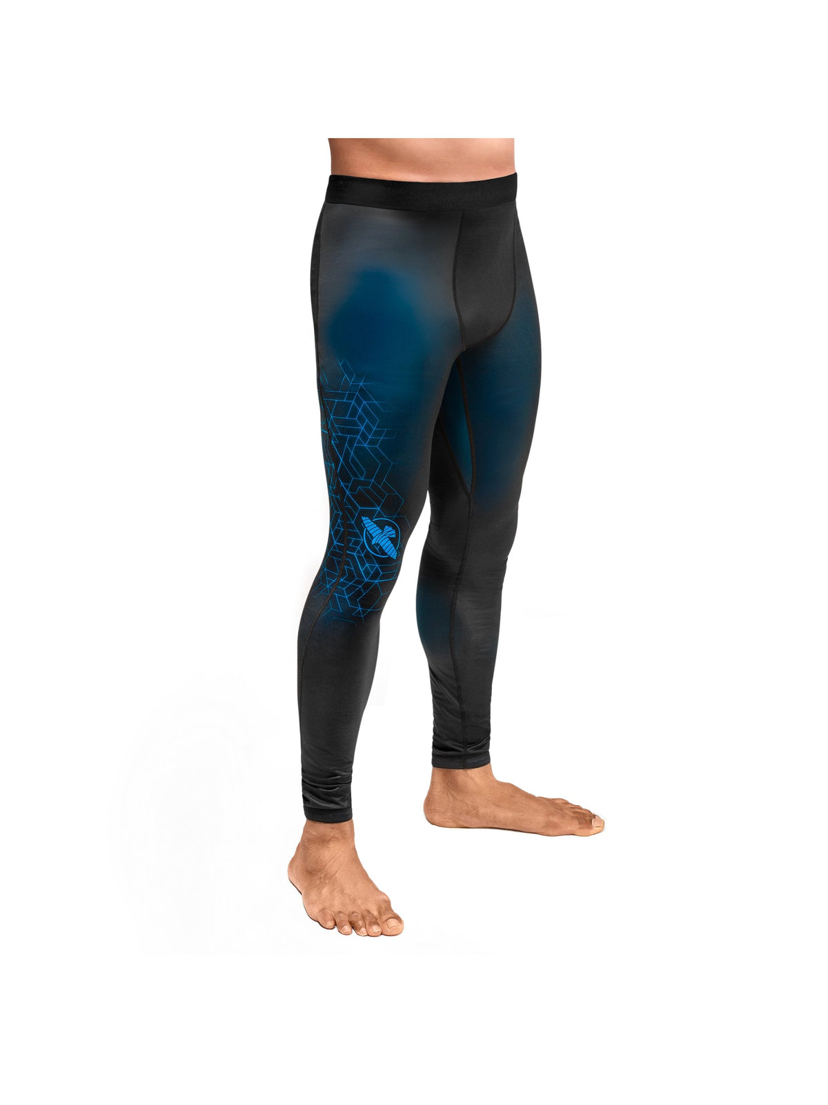 Hayabusa Geo Jiu-Jitsu Spats, blue, main image