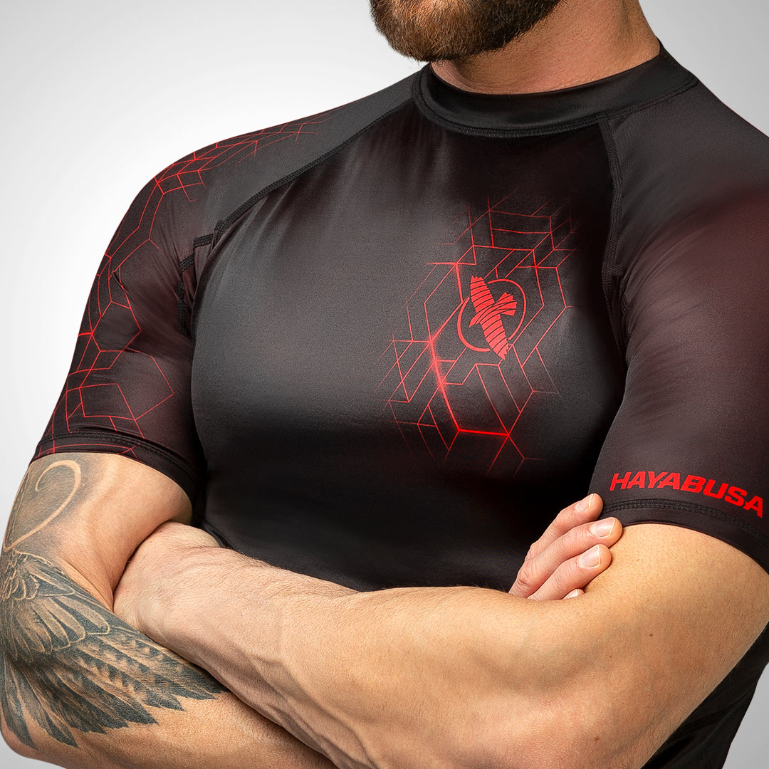 Hayabusa Geo Short Sleeve Rash Guard