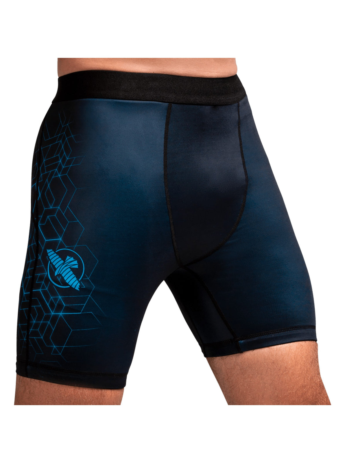 Hayabusa Geo Vale Tudo Shorts - Blue