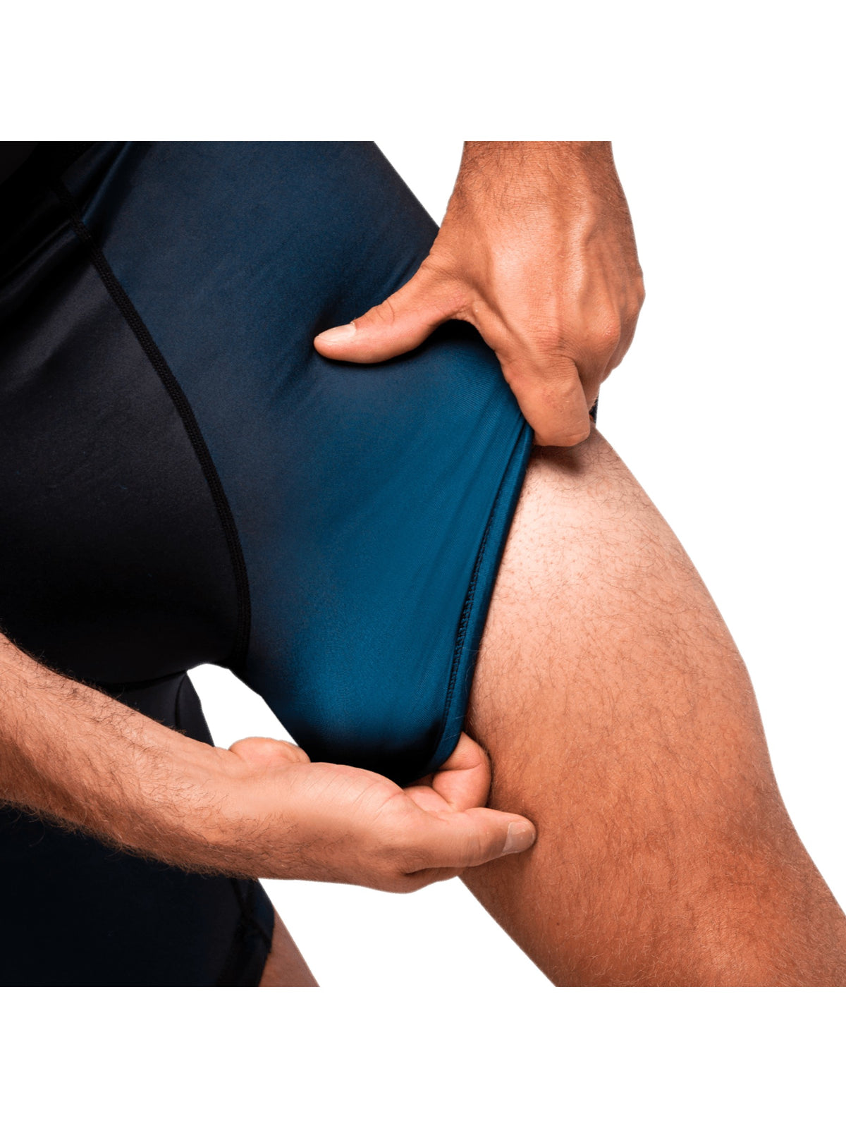 Hayabusa Geo Vale Tudo Shorts, blue, image 3