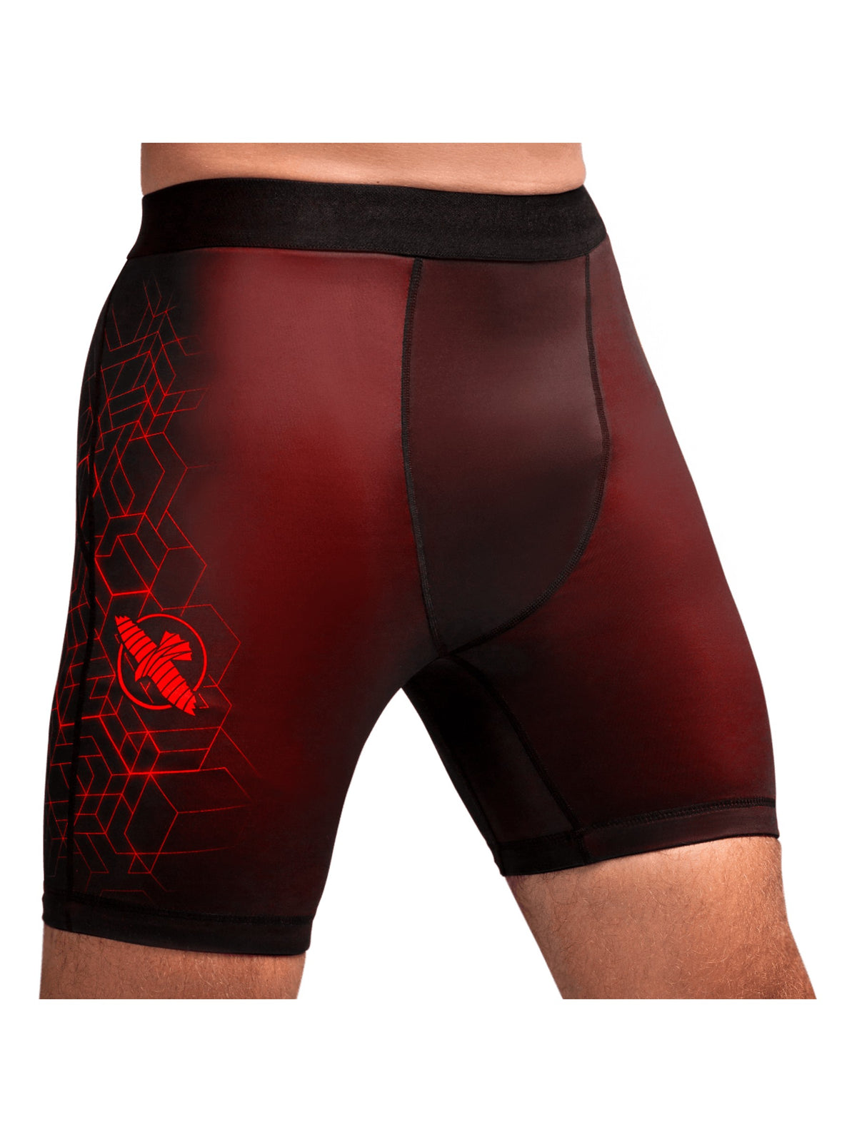Hayabusa Geo Vale Tudo Shorts - Red