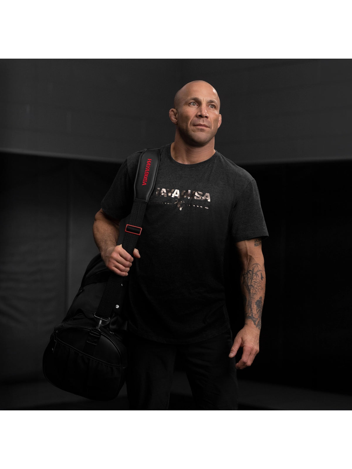 Hayabusa Jiu-Jitsu Ranked Duffle Strap, black, image 6