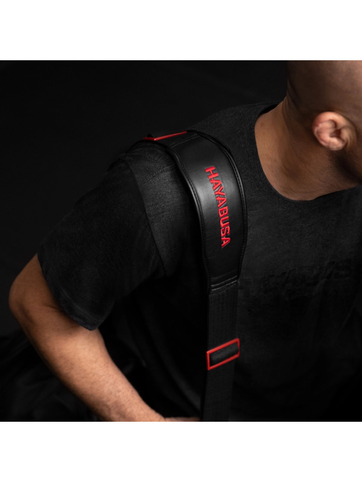 Hayabusa Jiu-Jitsu Ranked Duffle Strap, black, image 4