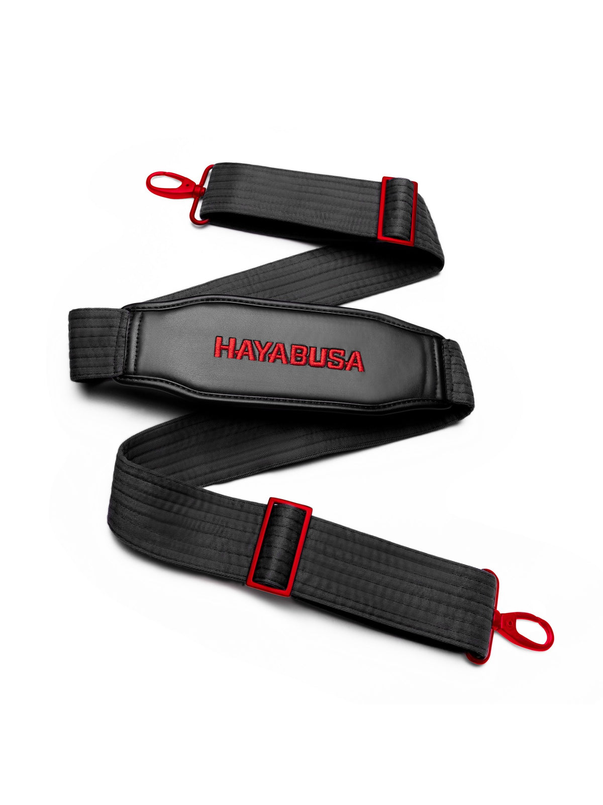 Hayabusa Jiu-Jitsu Ranked Duffle Strap – Black Main