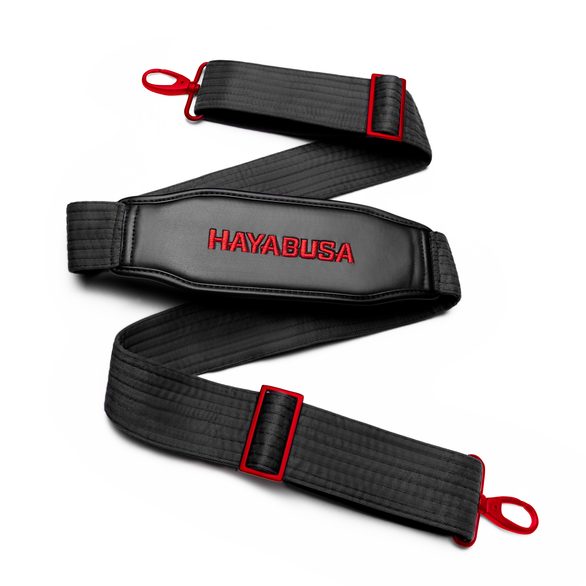 Hayabusa Jiu-Jitsu Ranked Duffle Strap – Black Main
