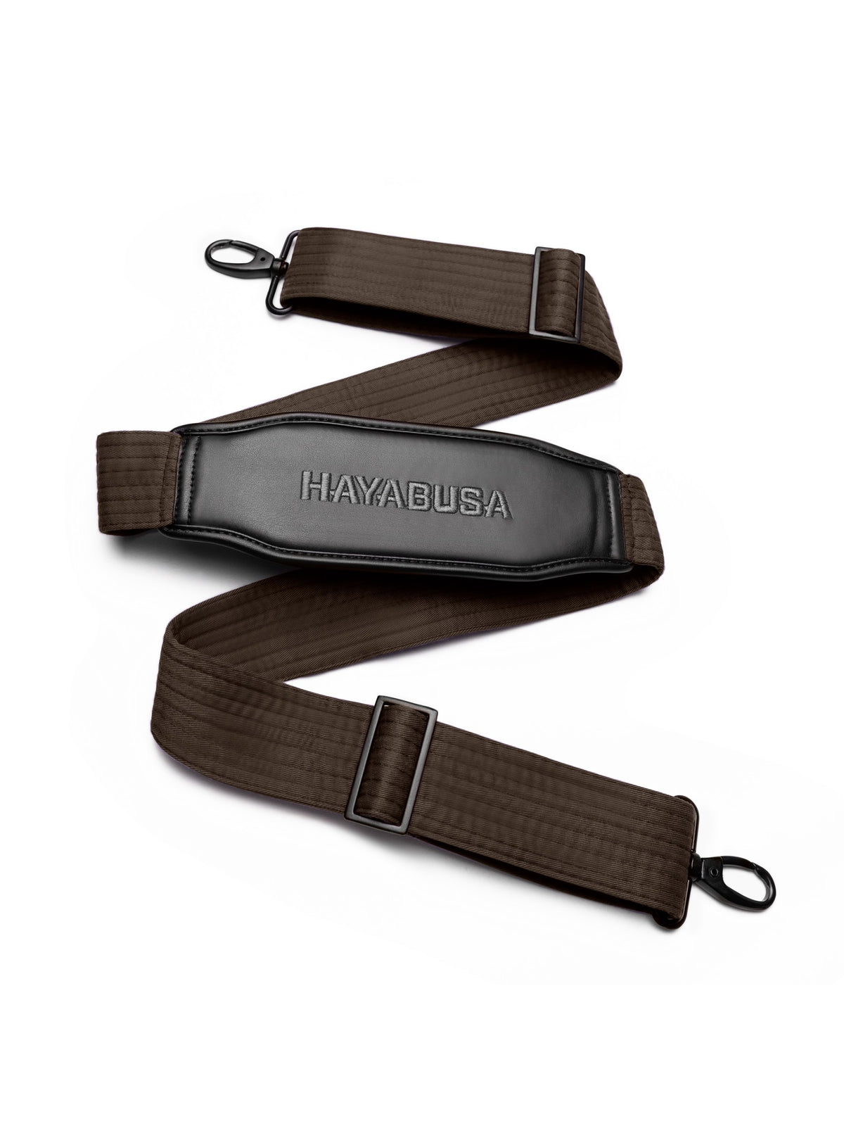 Hayabusa Jiu-Jitsu Ranked Duffle Strap, brown, main image