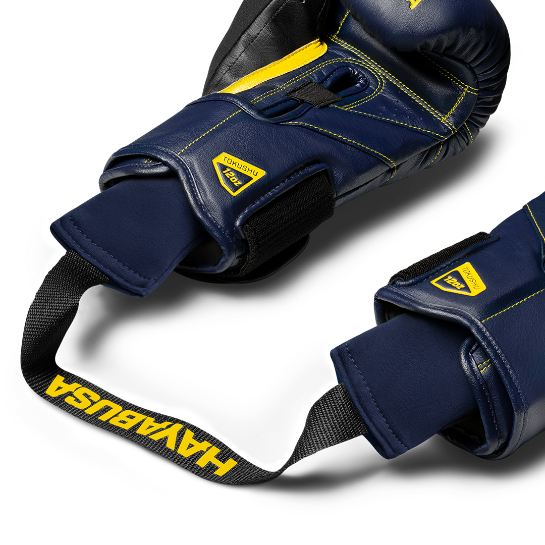 Hayabusa Glove Deodorizer – Blue/Yellow Detail 1