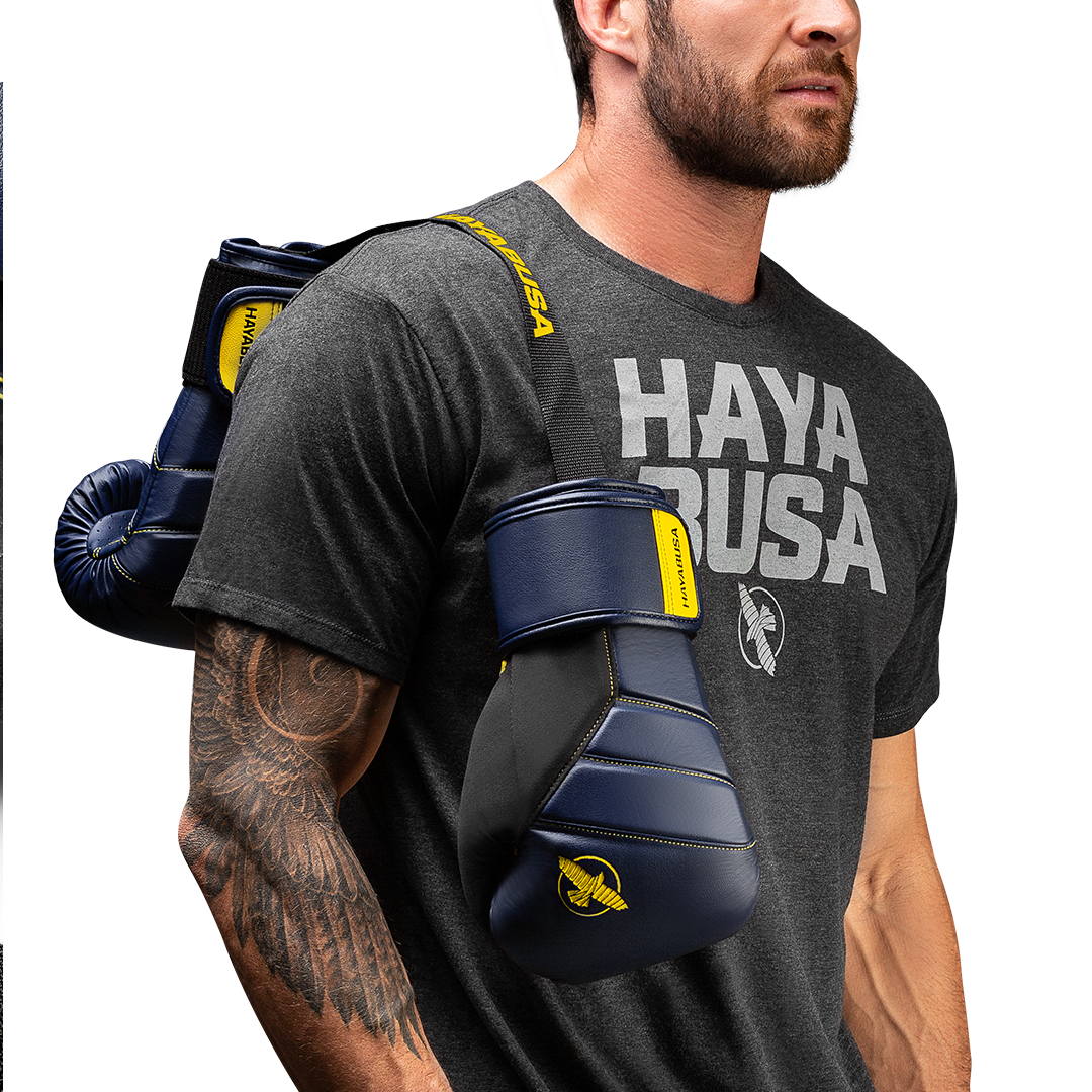 Hayabusa Glove Deodorizer – Blue/Yellow Detail 4