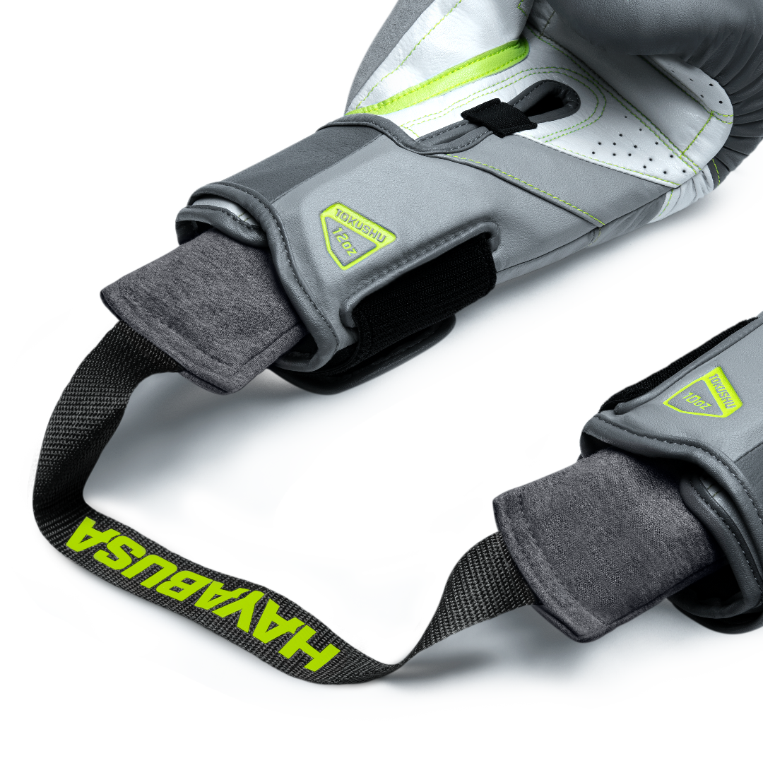 Hayabusa Glove Deodorizer – Gray/Green Detail 1