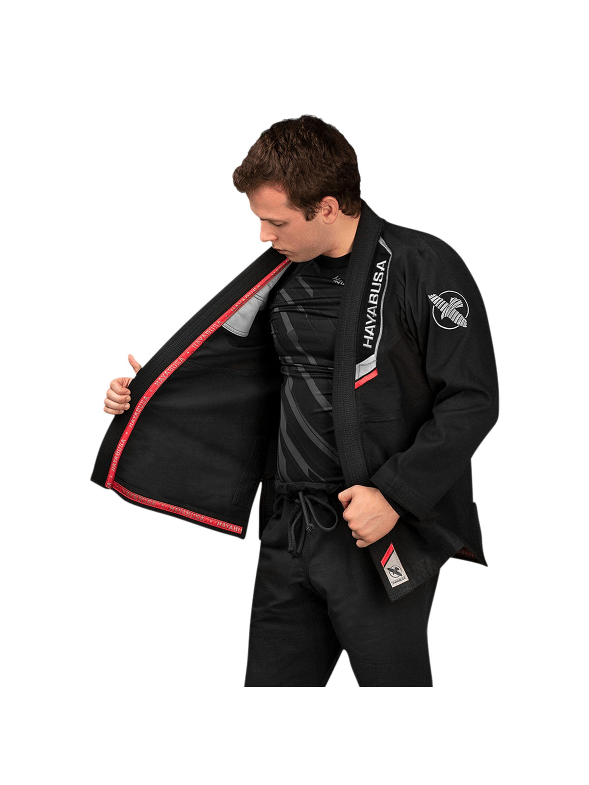 Hayabusa Ultra-Lightweight Jiu-Jitsu Gi, black, image 4