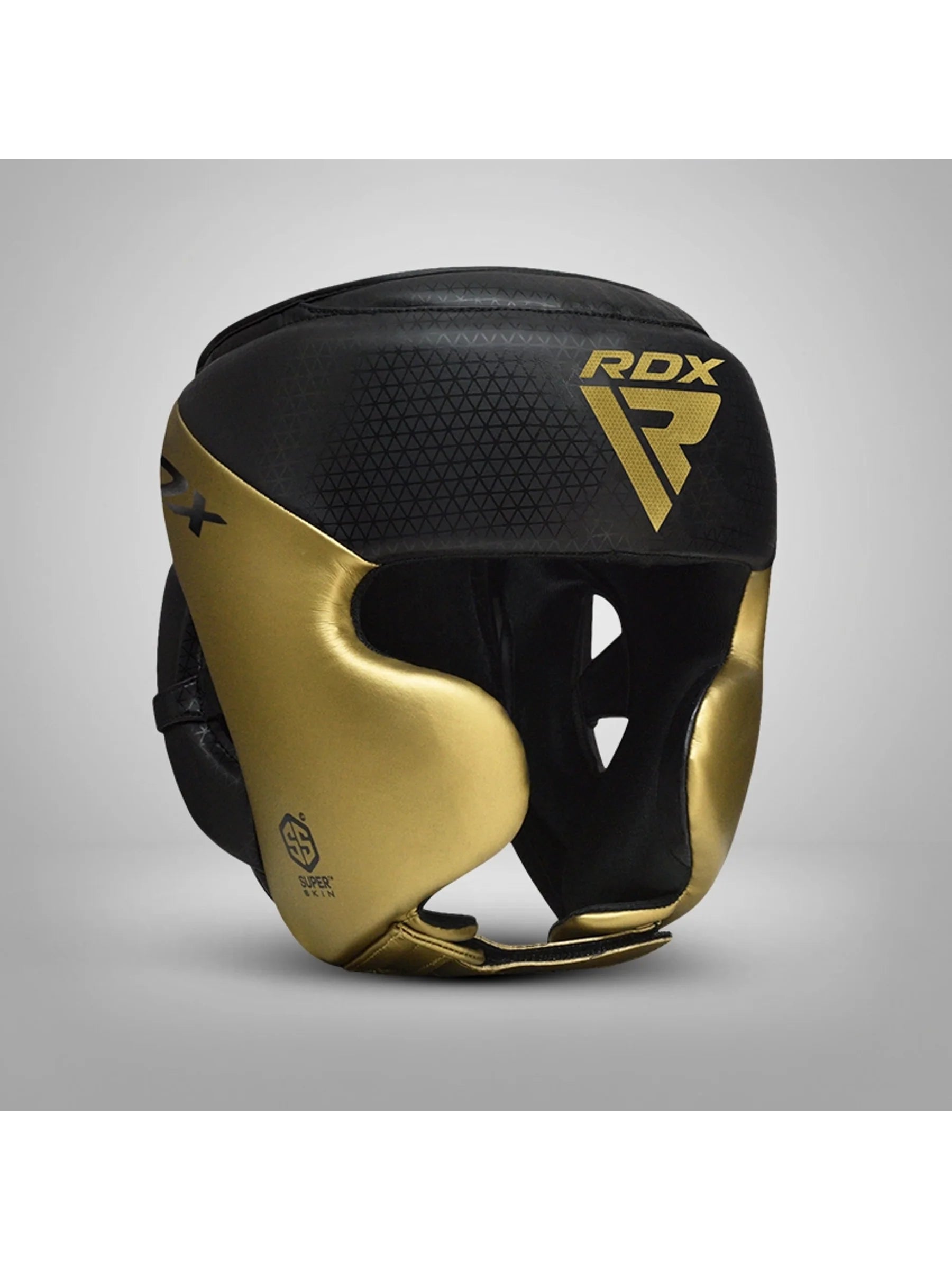 RDX L1 Mark Pro Cheek Boxing Head Guard – Golden