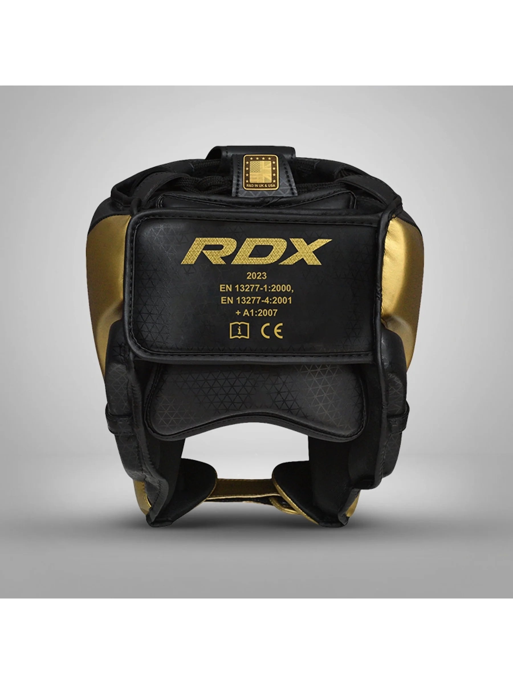 RDX L1 Mark Pro Cheek Boxing Head Guard – Golden