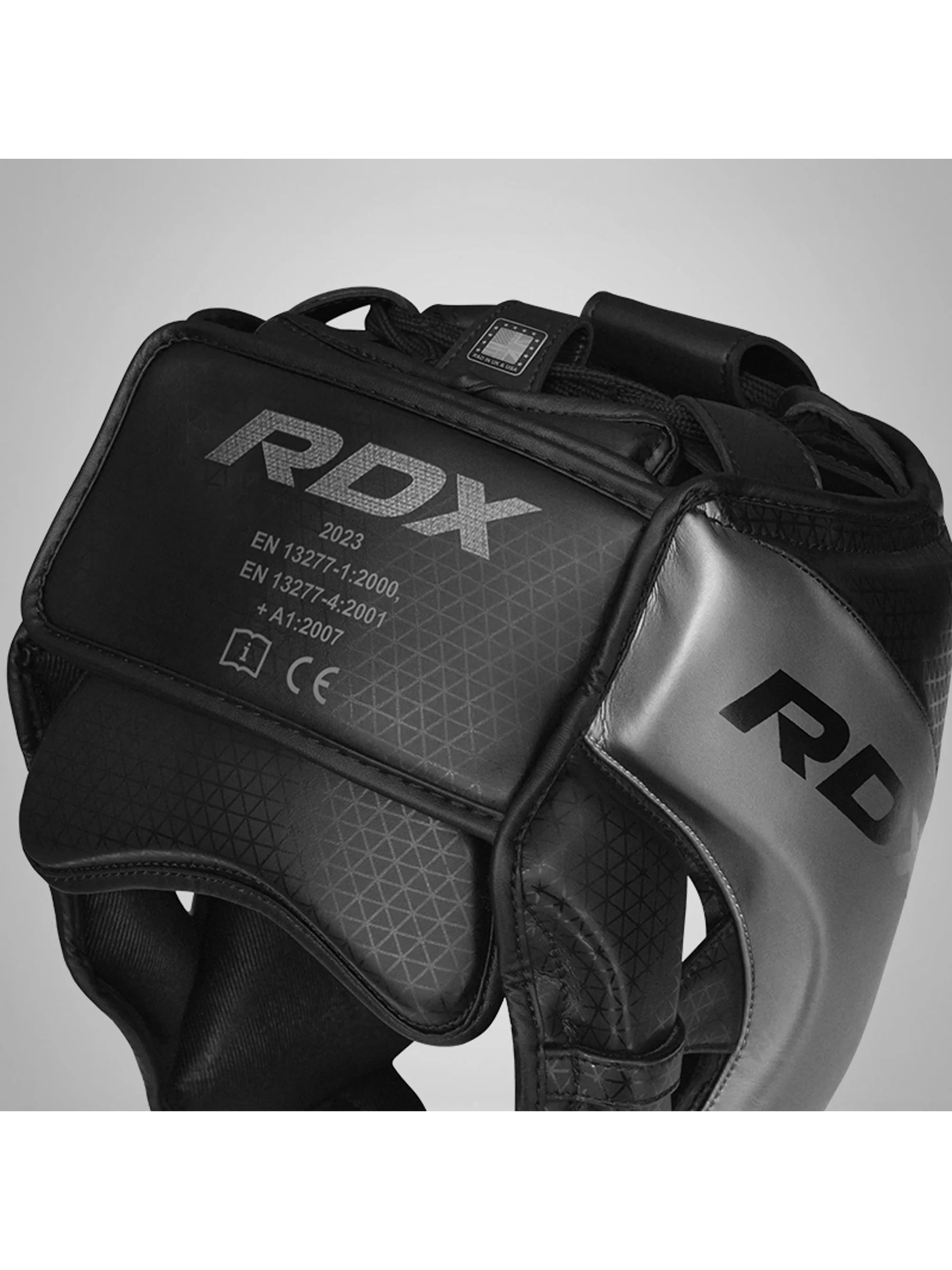 RDX L1 Mark Pro Cheek Boxing Head Guard – Silver