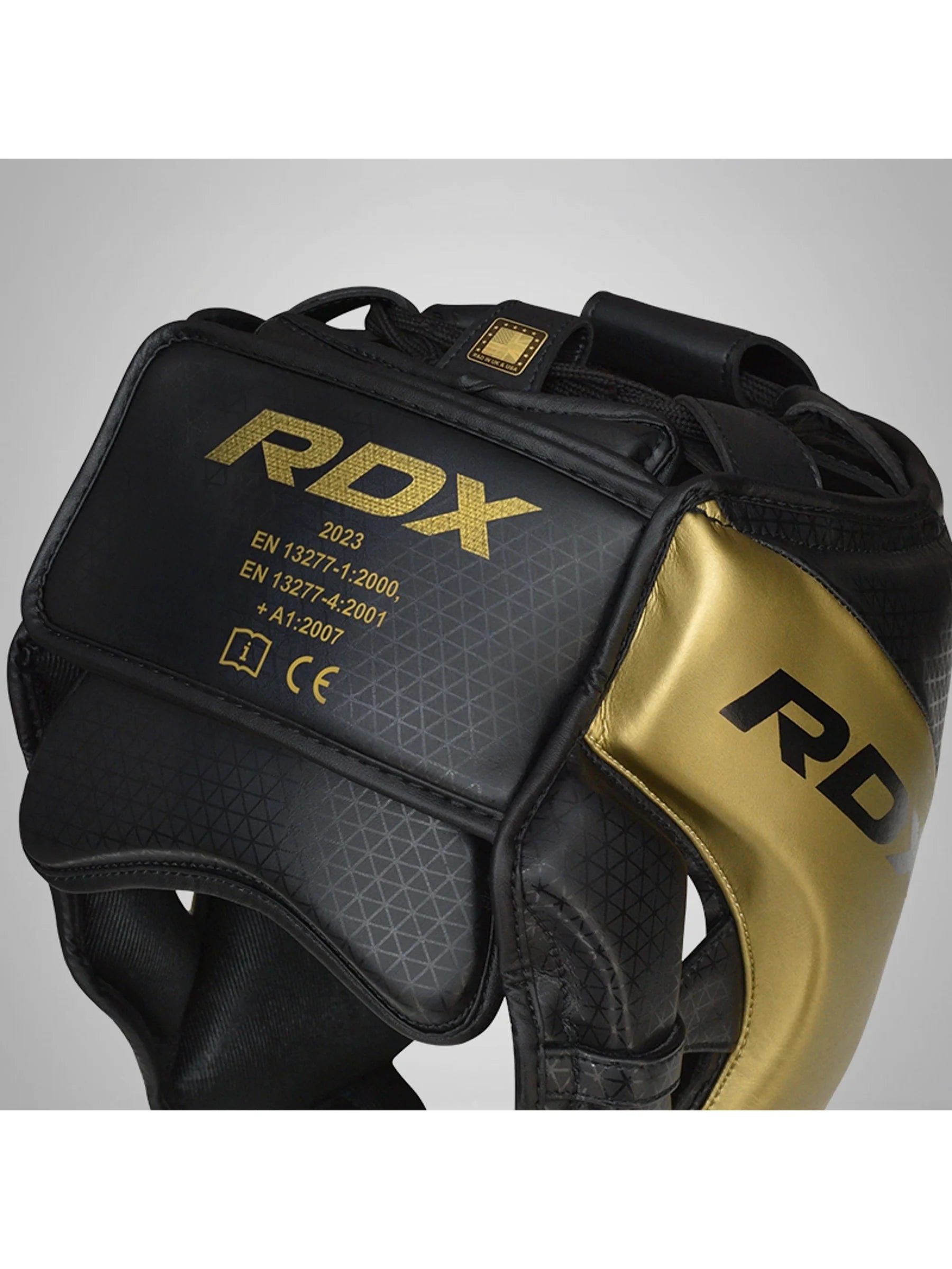 RDX L1 Mark Pro Cheek Boxing Head Guard – Golden