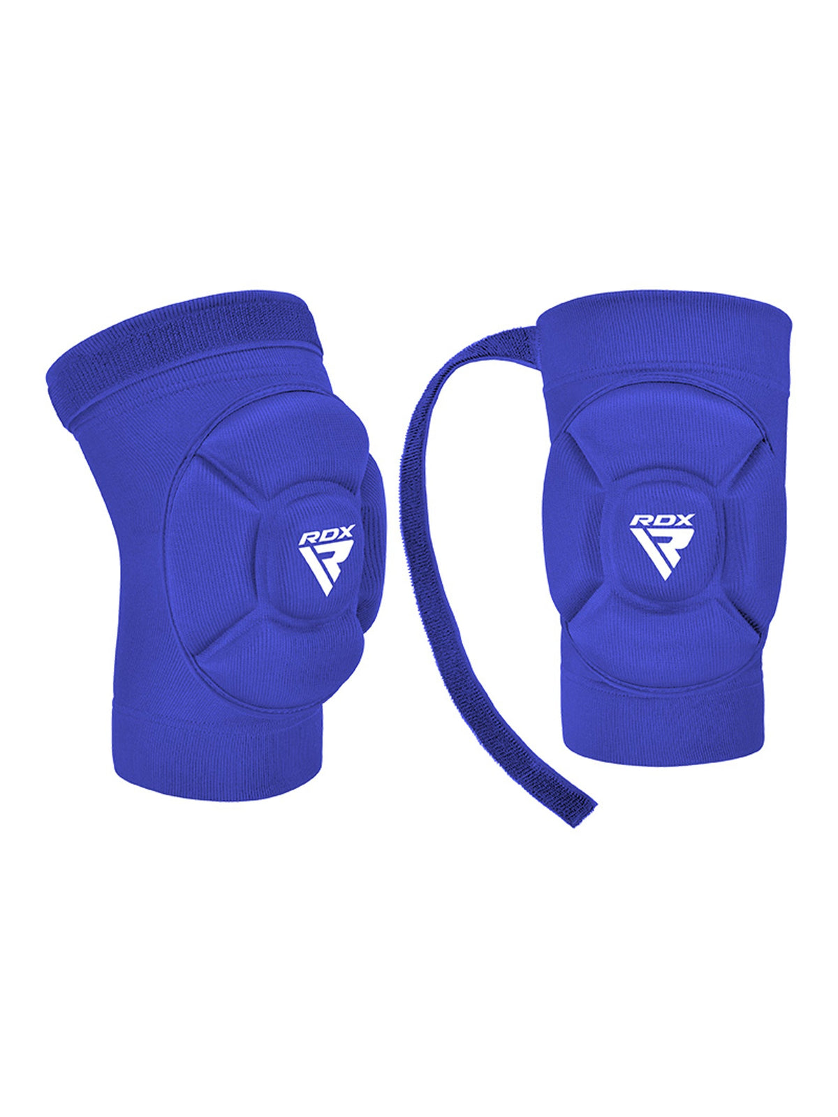 RDX MMA Knee Pads, blue, feature graphic