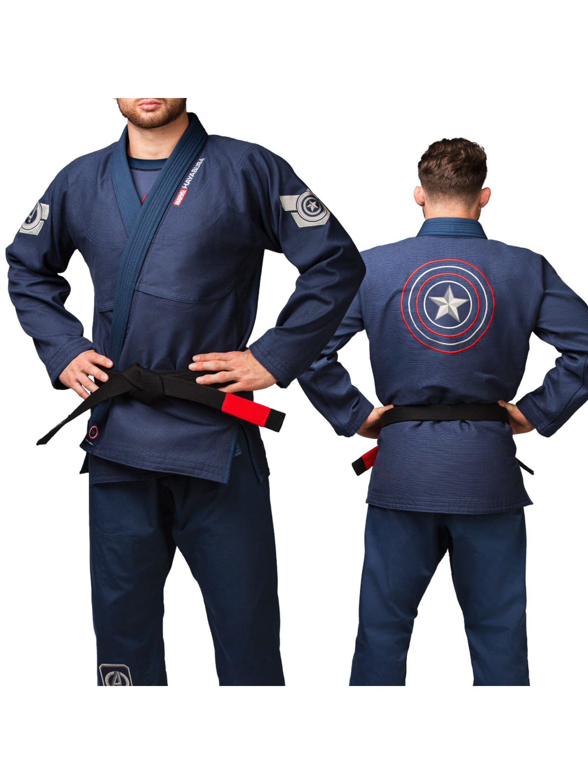 Marvel's Captain America Jiu-Jitsu Gi, blue, main image