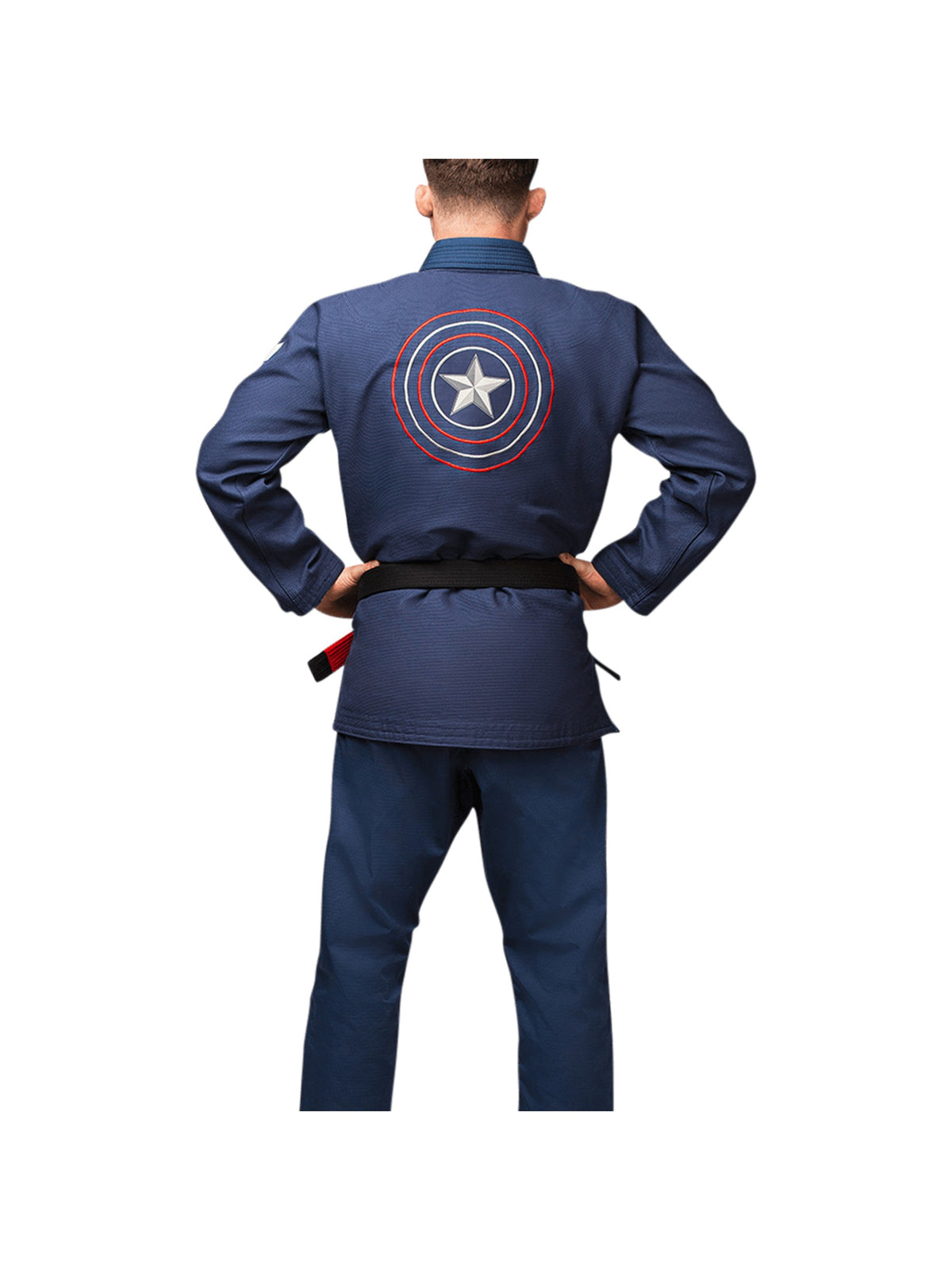 Marvel's Captain America Jiu-Jitsu Gi, blue, image 3