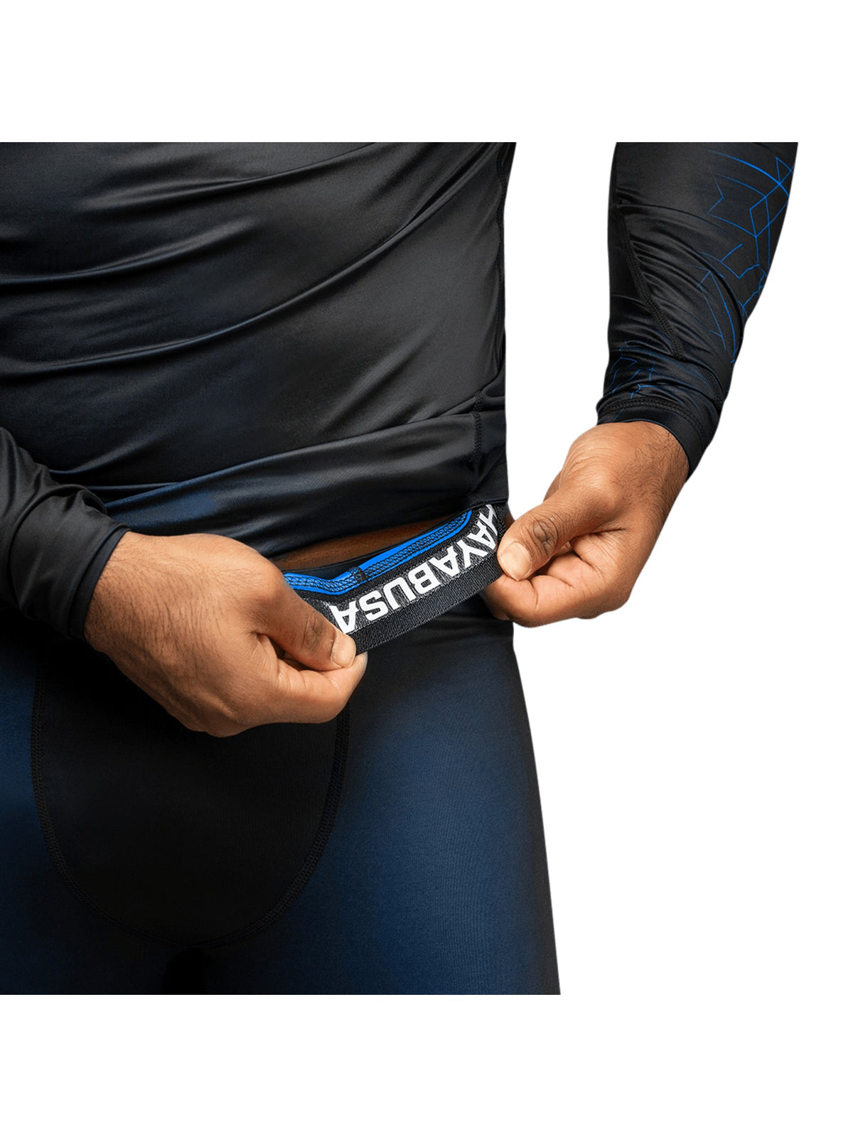 Hayabusa Geo Jiu-Jitsu Spats, blue, image 3