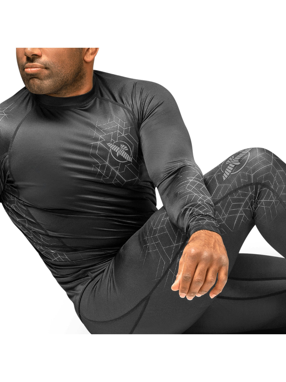Hayabusa Geo Jiu-Jitsu Spats, grey, image 4