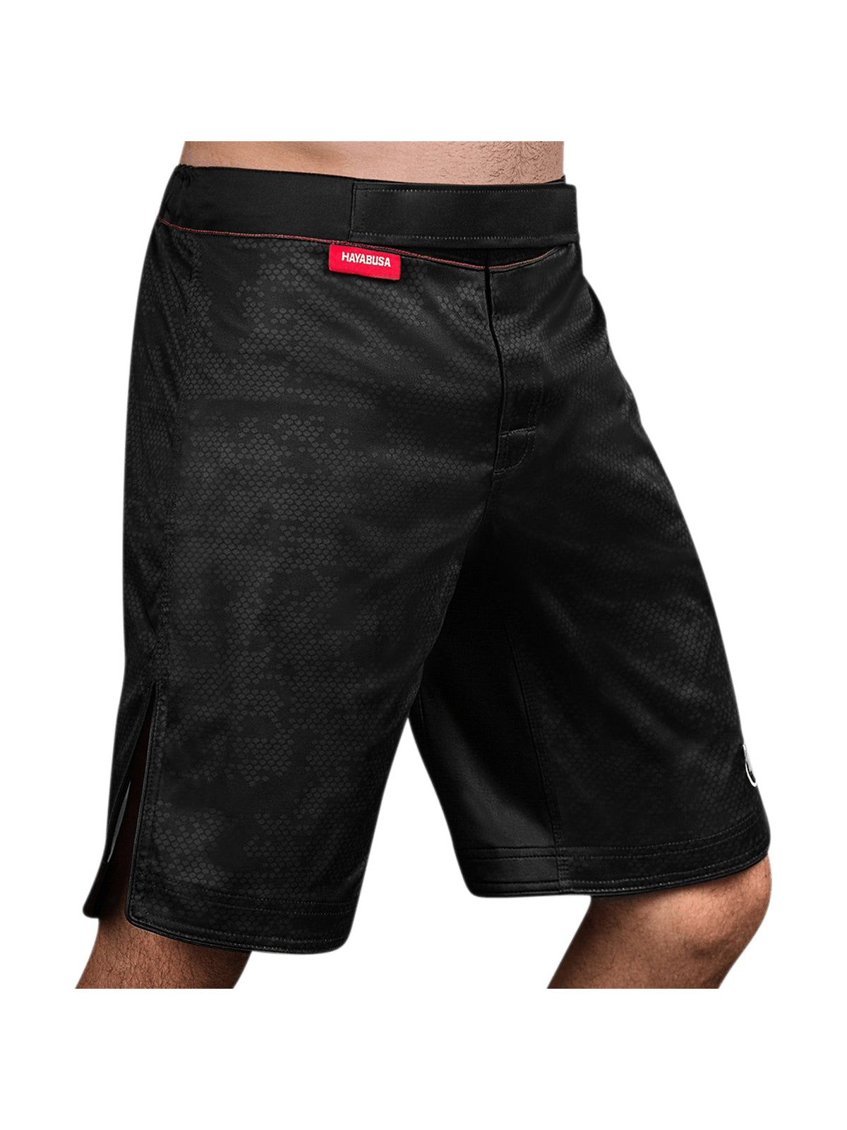 Hayabusa Hexagon MMA Shorts, black, image 2