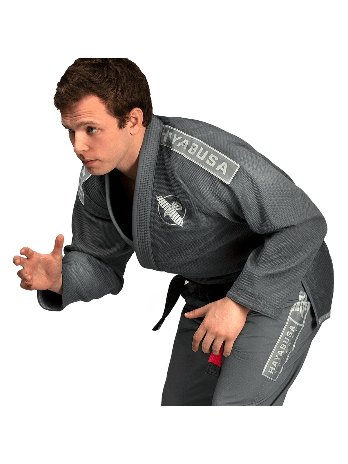 Hayabusa Lightweight Jiu-Jitsu Gi, grey, image 4