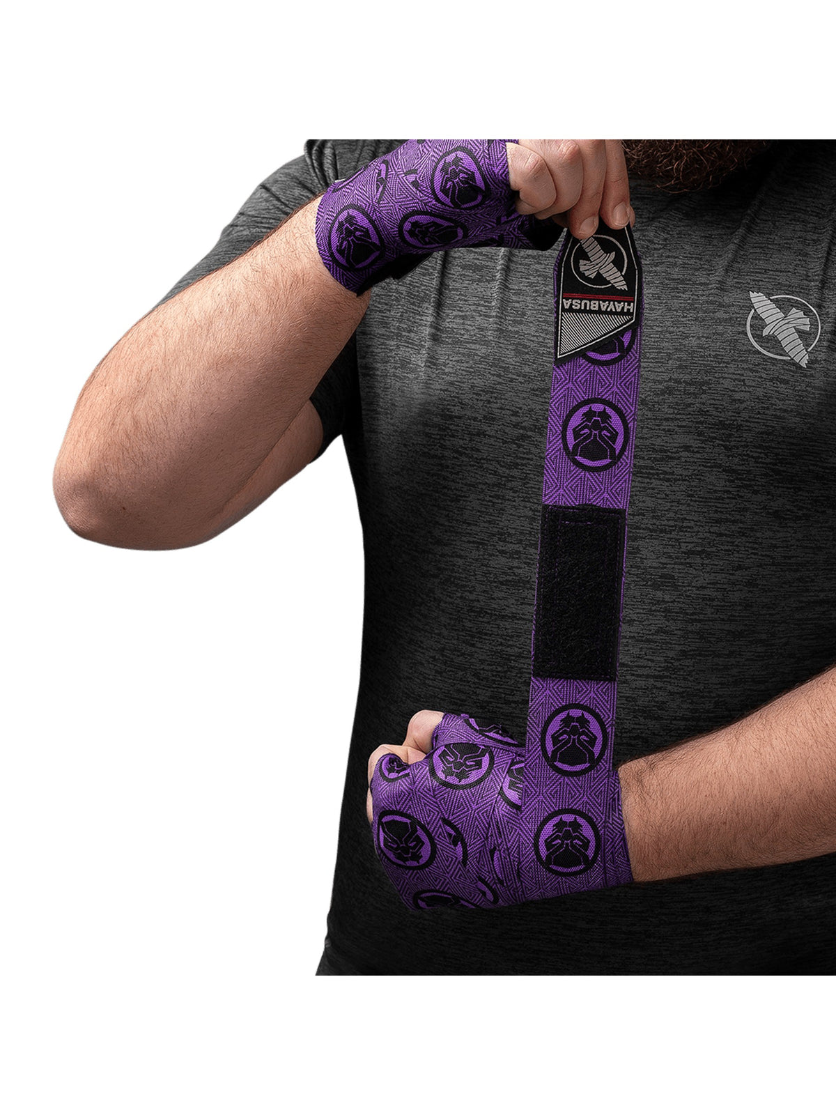 Marvel Hero Elite Hand Wraps, black panther, image 5