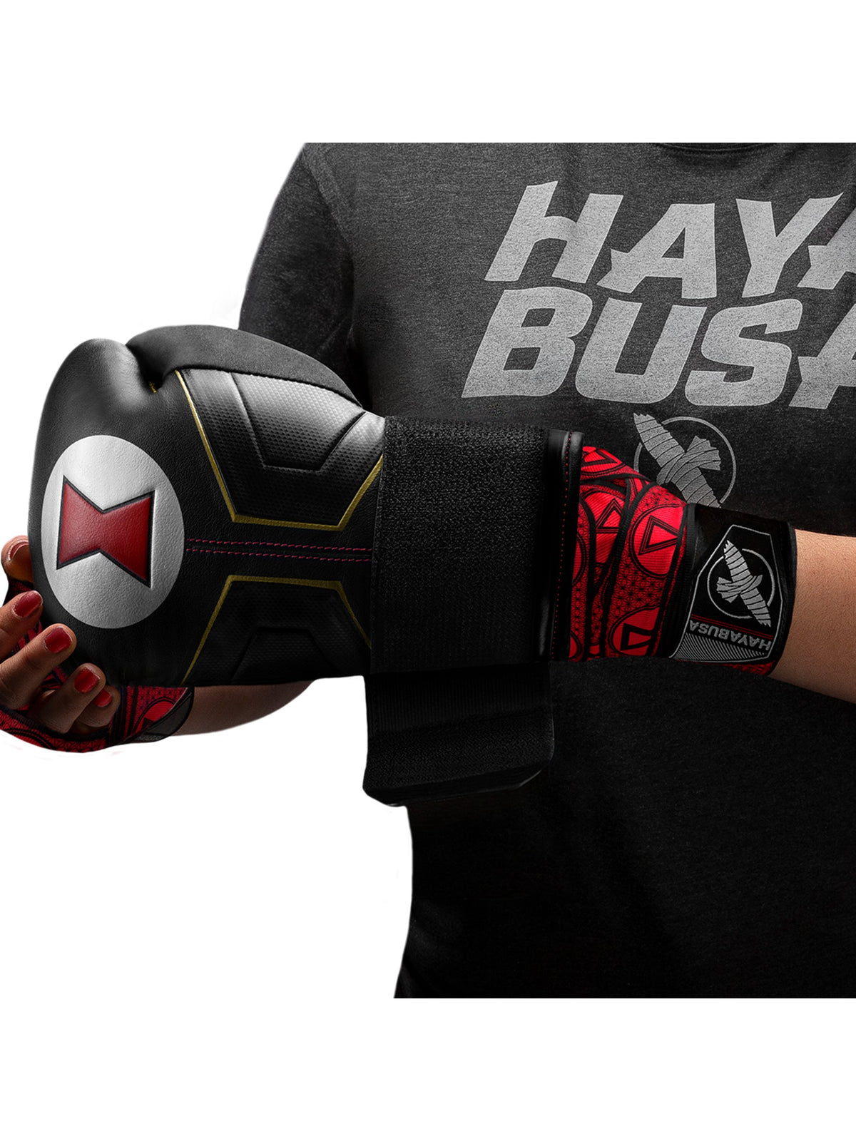 Marvel Hero Elite Hand Wraps, black widow, image 6