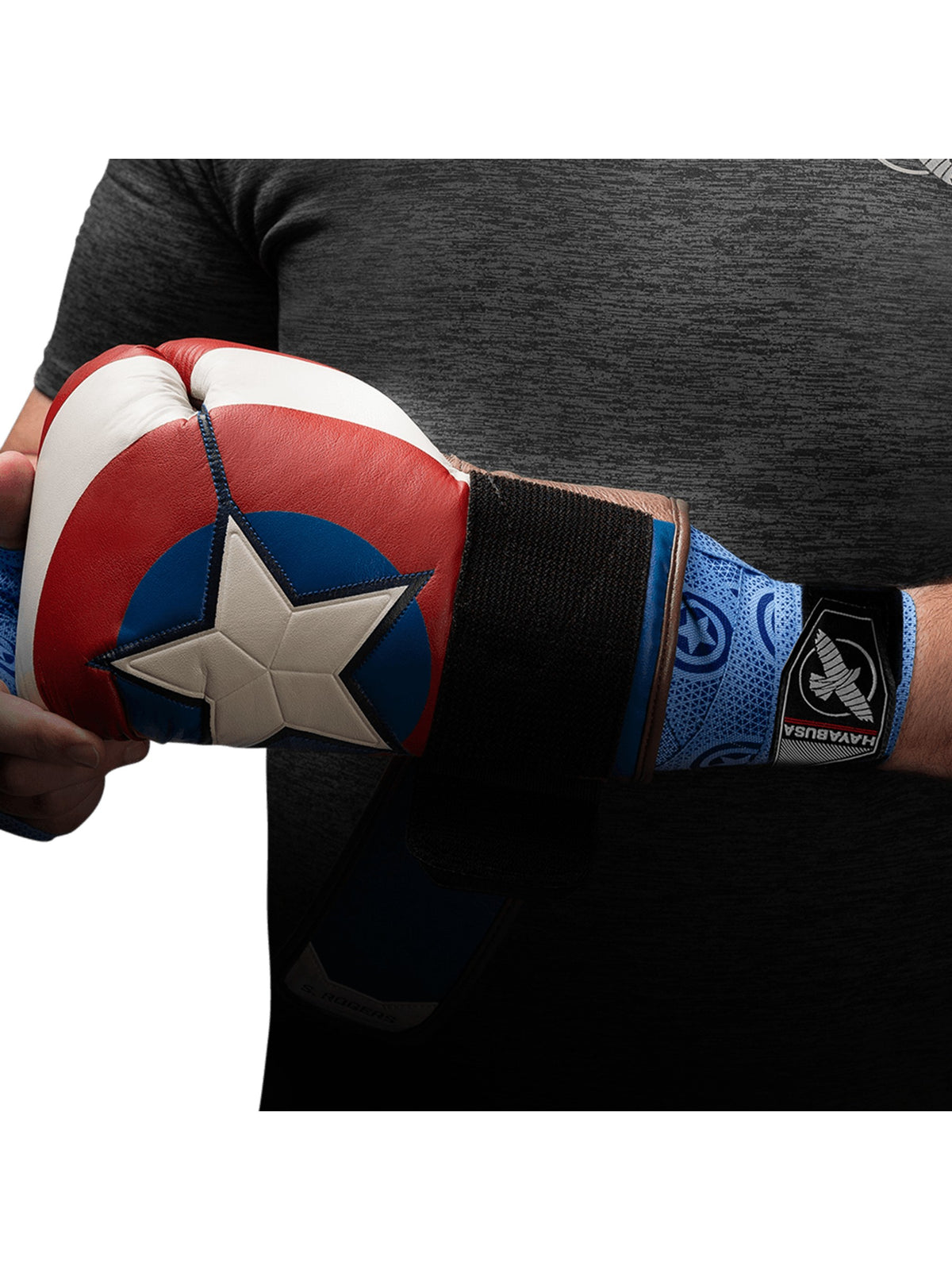 Marvel Hero Elite Hand Wraps, captain america (steve rogers), image 6