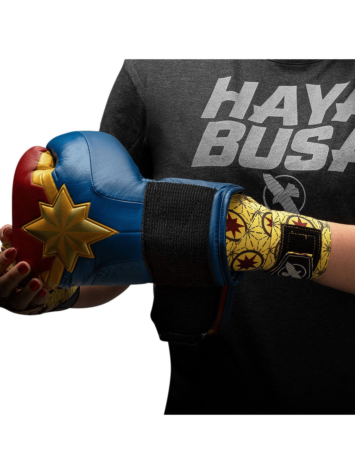 Marvel Hero Elite Hand Wraps, captain marvel, image 6