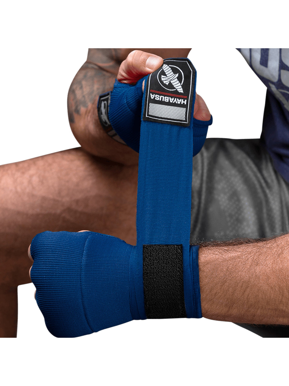 Hayabusa Quick Gel Hand Wraps, blue, image 5